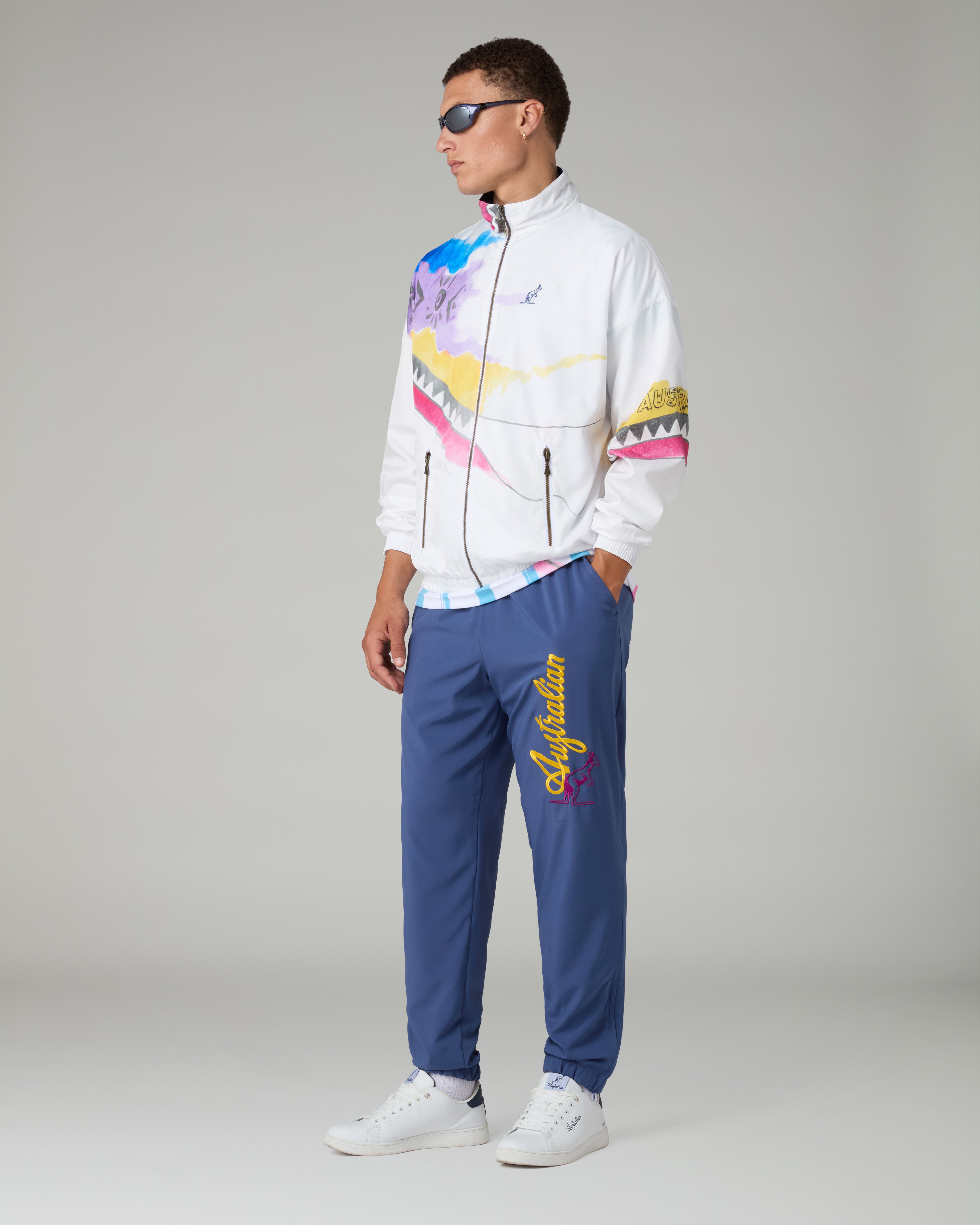 australian-bumper-logo-slam-track-pant-pantalone-tuta image 2