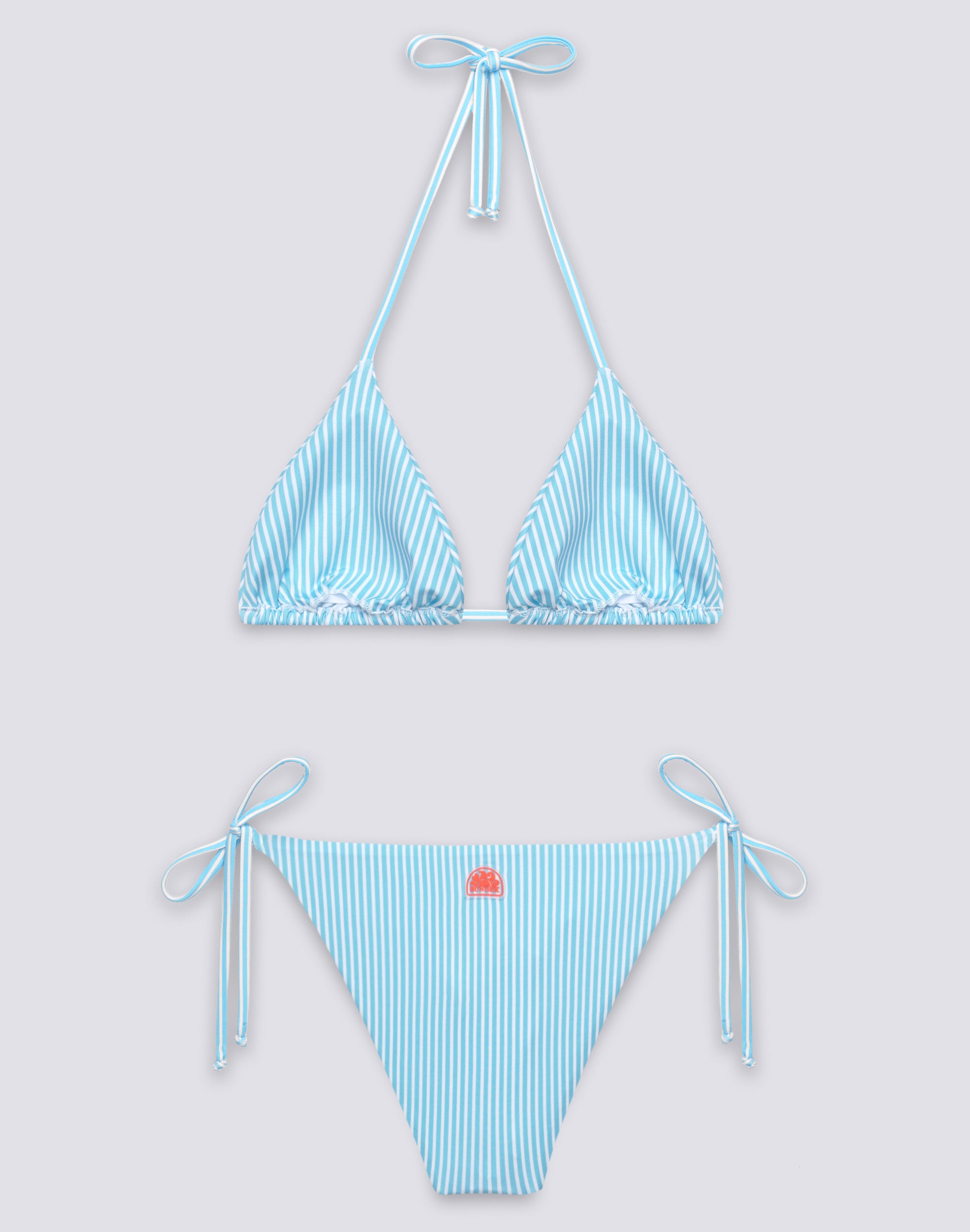 sundek-bikini-donna-triangolo-slip-laccetti-juicy-stripes-frutta image 2