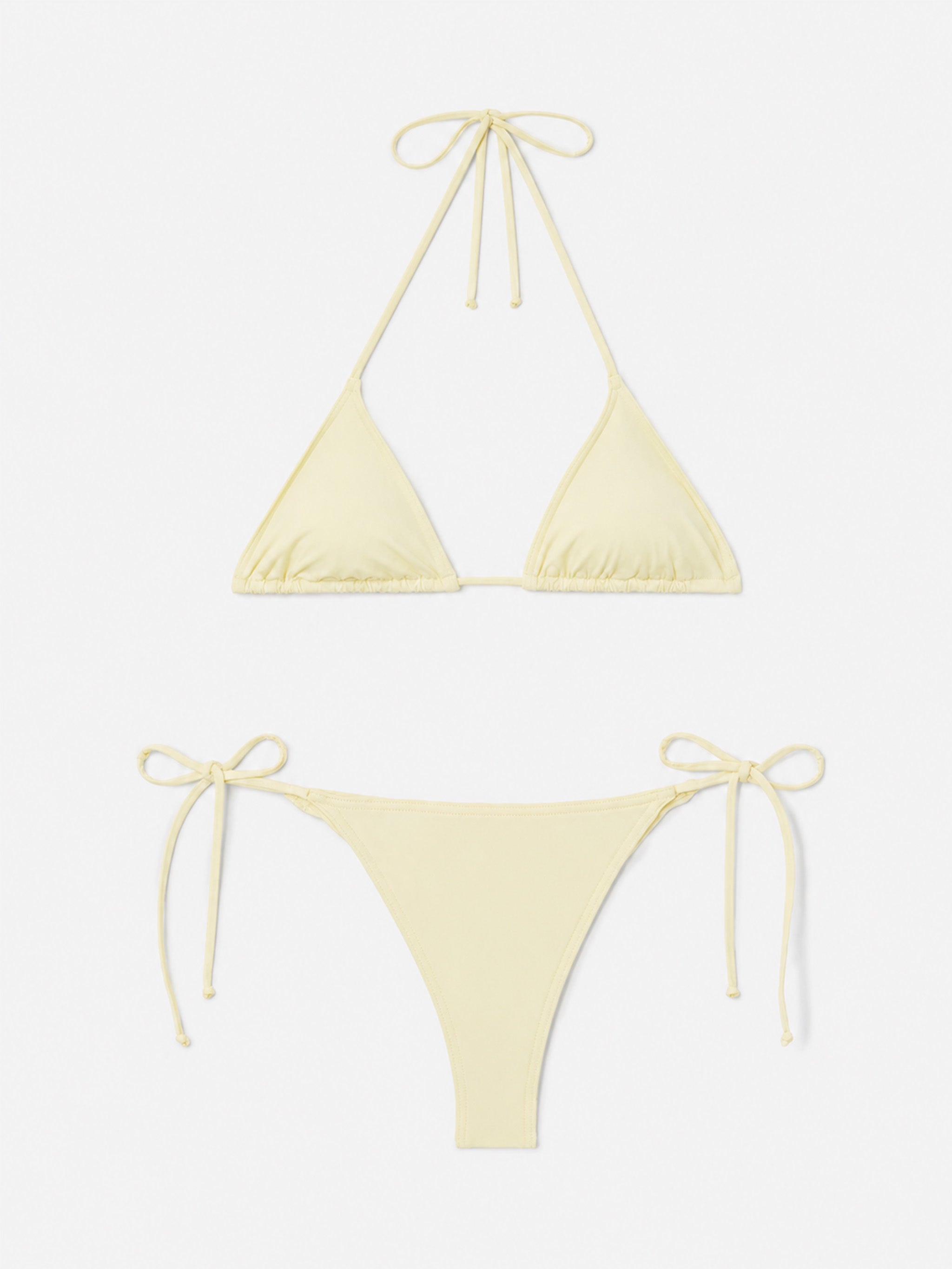 mc2-saint-barth-bikini-leah-marielle-triangolo-giallo-burro-con-laccetti-bikini- image 1