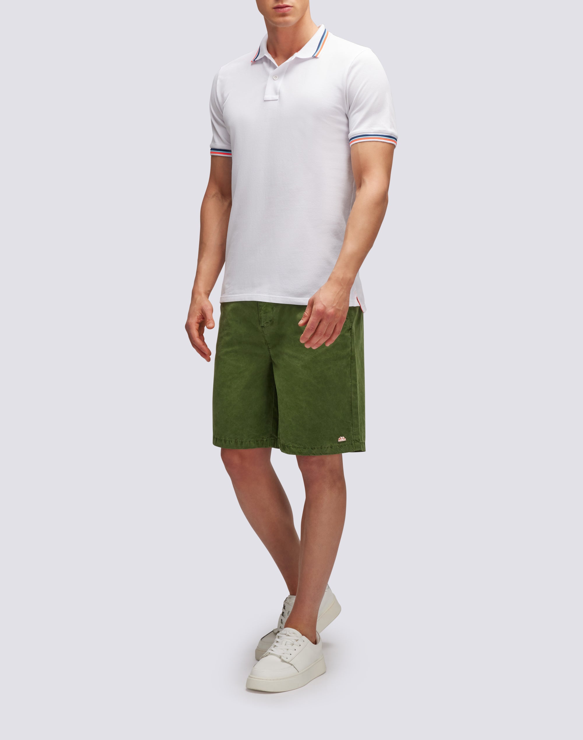 sundek-polo-uomo-brice-in-cotone-piquet-con-tricolor image 3