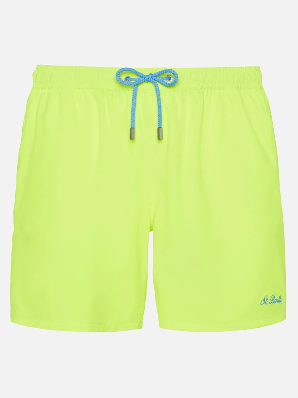 mc2-saint-barth-comfort-costume-mare-uomo-giallo-fluo-ricamo-st-barth image 1