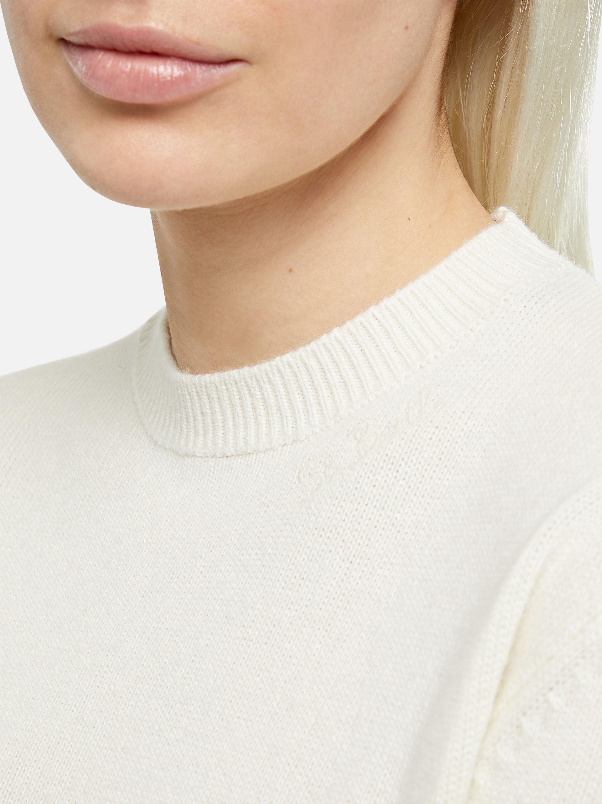 mc2-saint-barth-maglione-sorbonne-panna-in-misto-cashmere-scollo-a-girocollo-con image 2