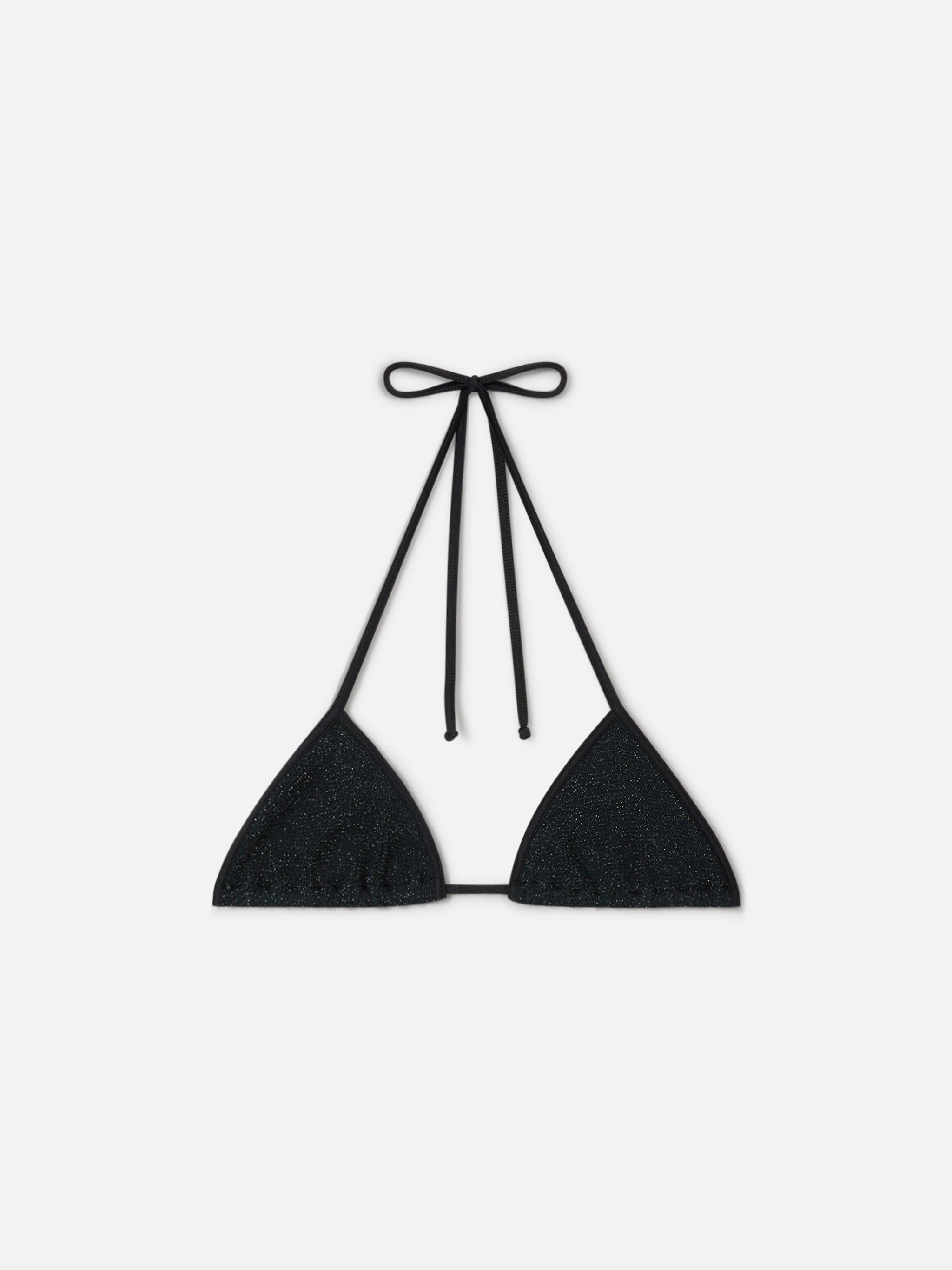 top-bikini-mc2-saint-barth-leah-string-triangolo-in-crinkle-lurex-nero image 1
