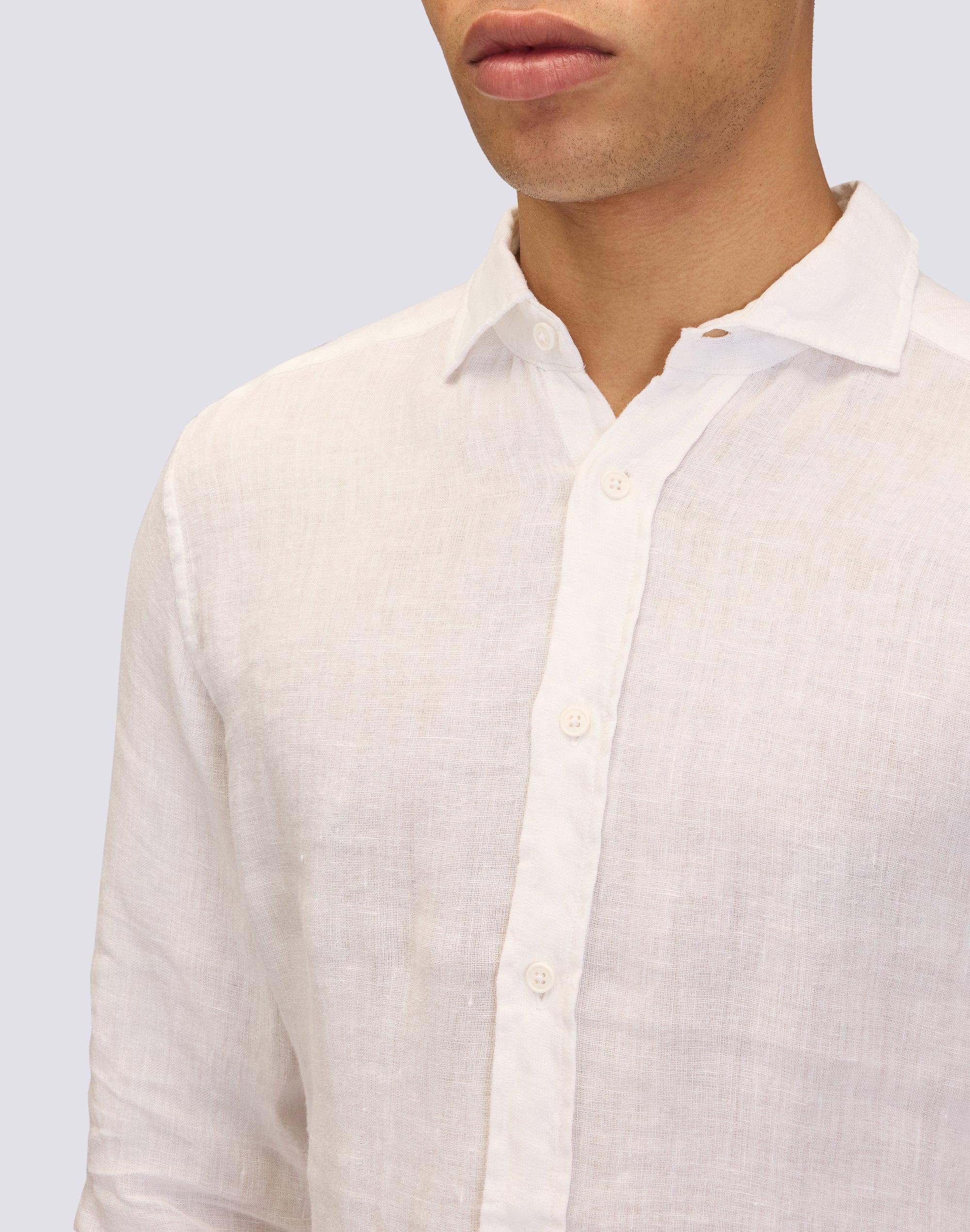 sundek-camicia-uomo-in-lino-collo-classico-2 image 3