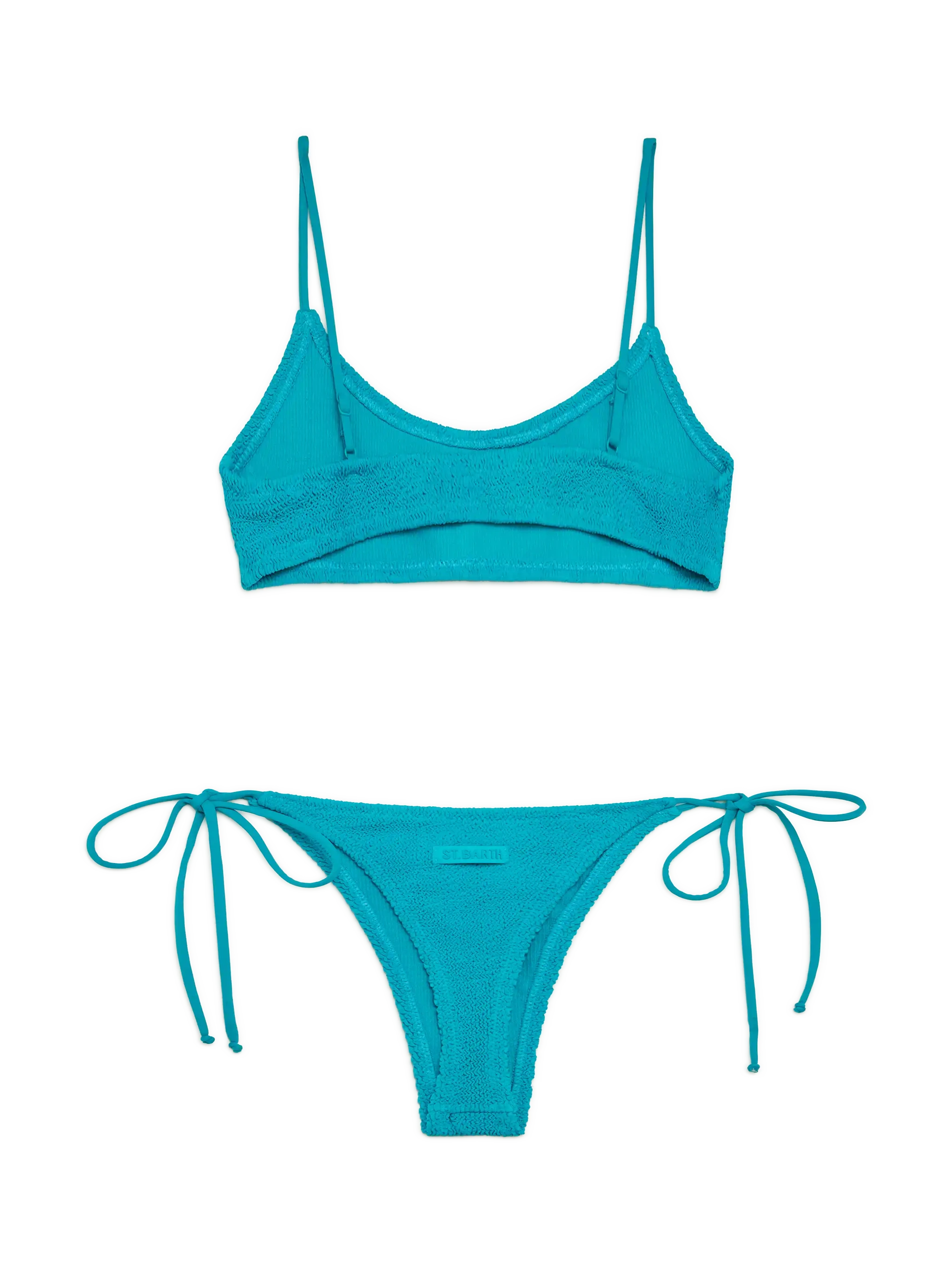 mc2-saint-barth-jusy-norah-bikini-donna-verde-ottanio-crinkle-bralette image 3