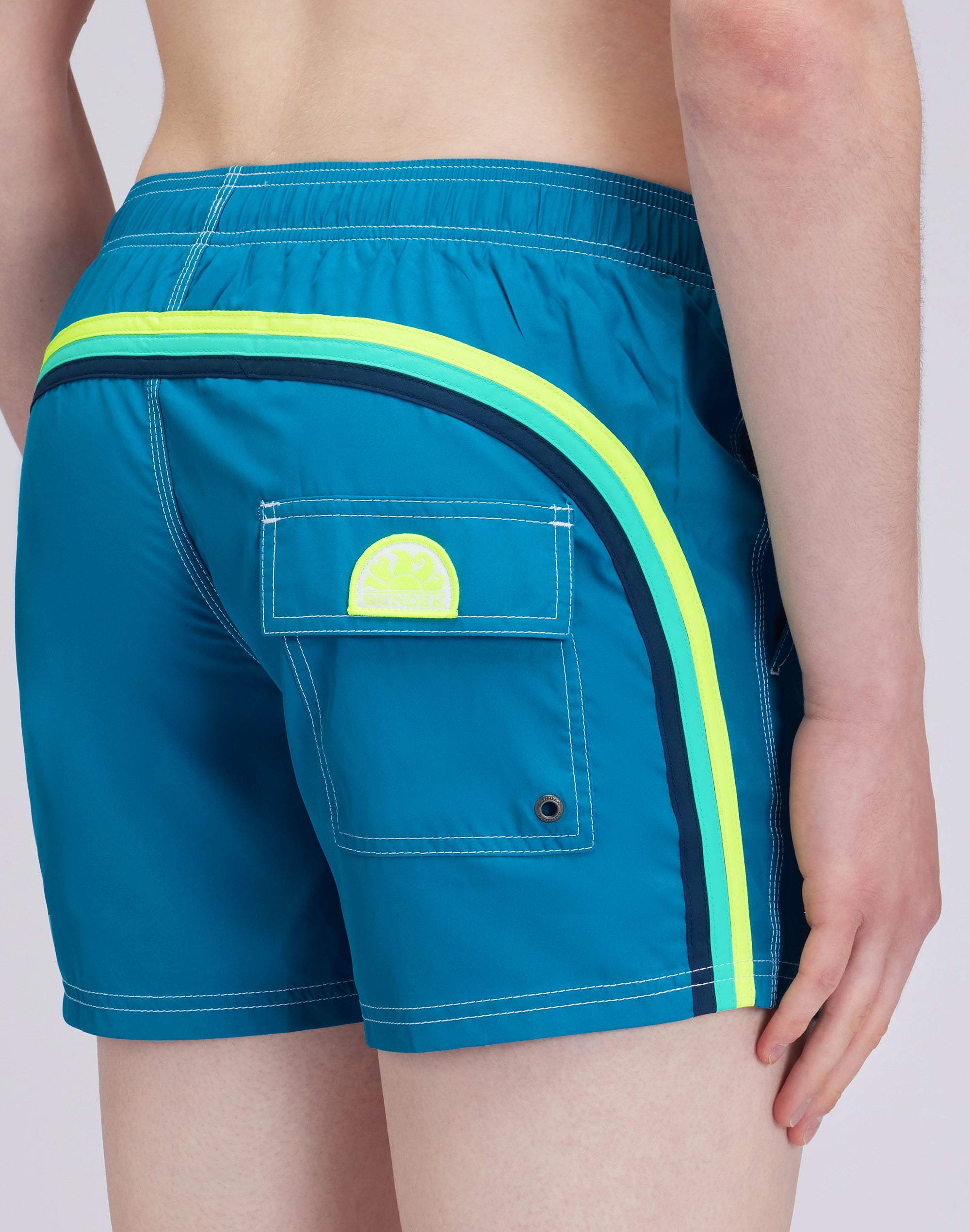 sundek-iconic-costume-mare-uomo-corto-repreve-riciclato-35-cm image 3
