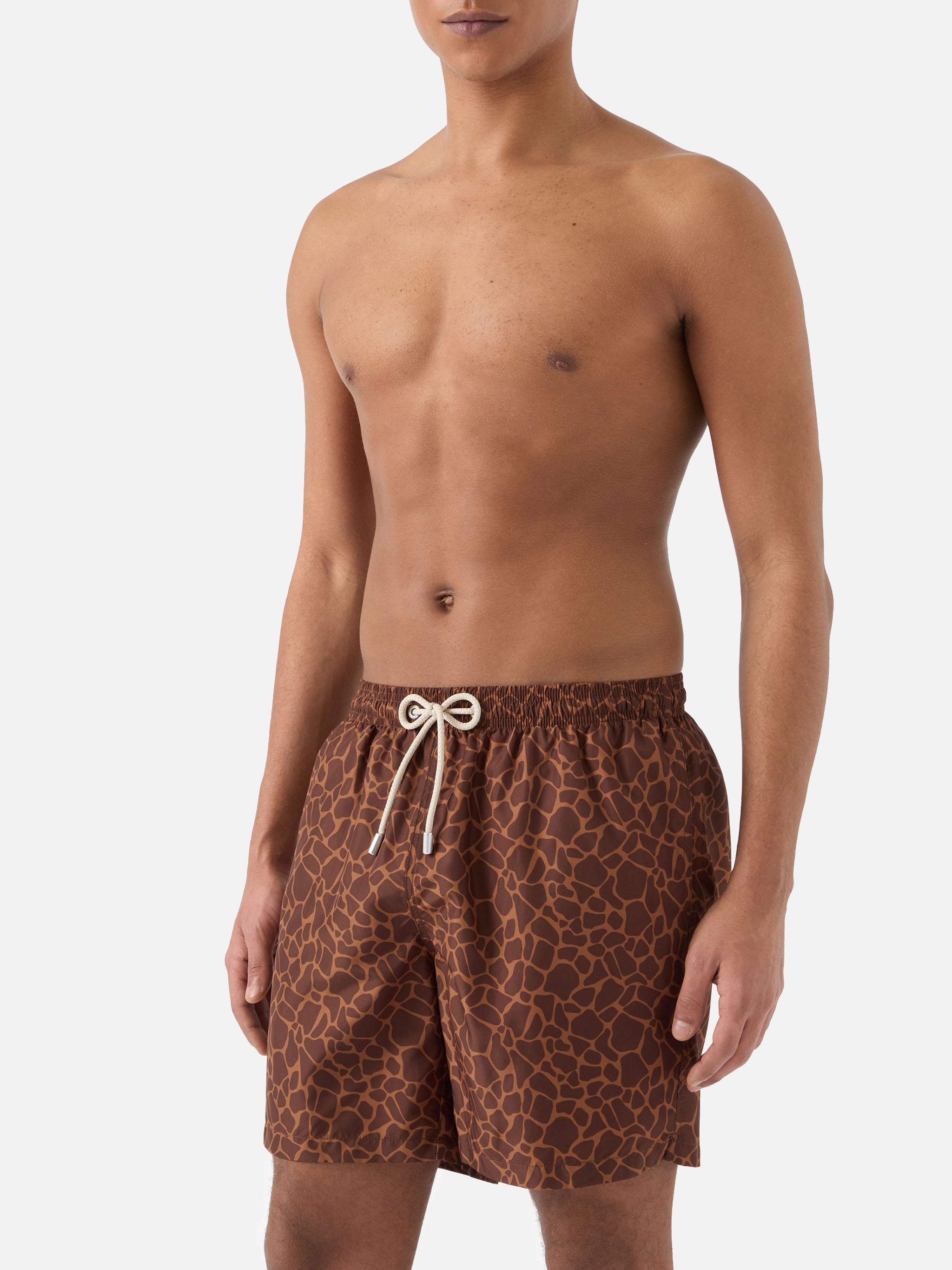 mc2-saint-barth-costume-mare-lighting-marrone-con-stampa-animalier-all-over image 3