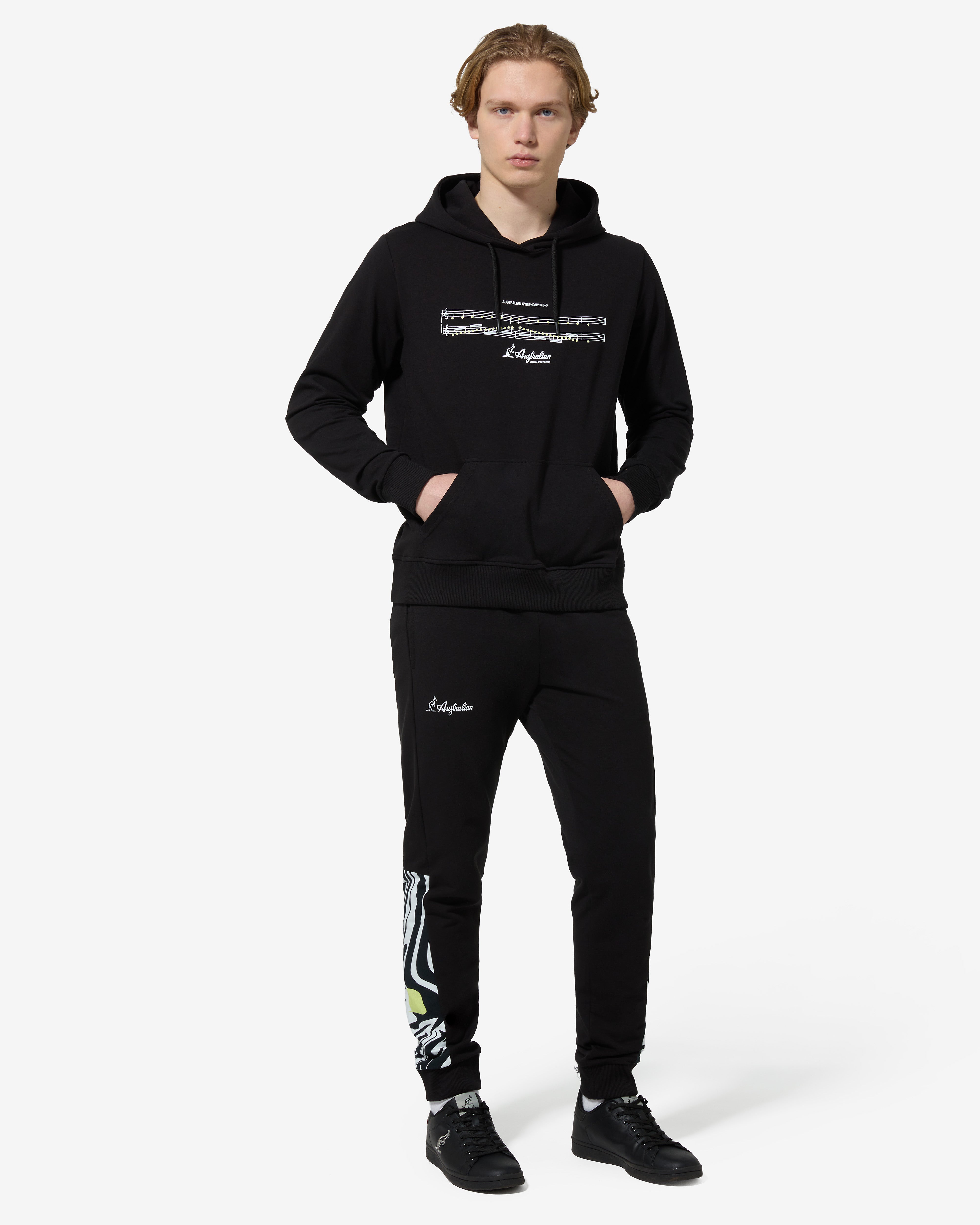 australian-symphony-hoodie-felpa-con-cappuccio-nera image 2