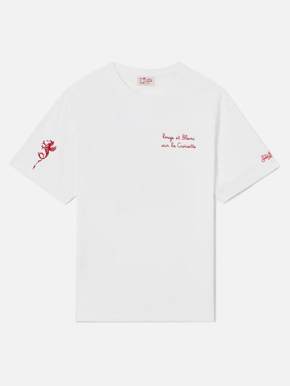 mc2-saint-barth-t-shirt-portofino-bianca-con-ricamo-as-cannes-rouge-et-blanc-spe image 1