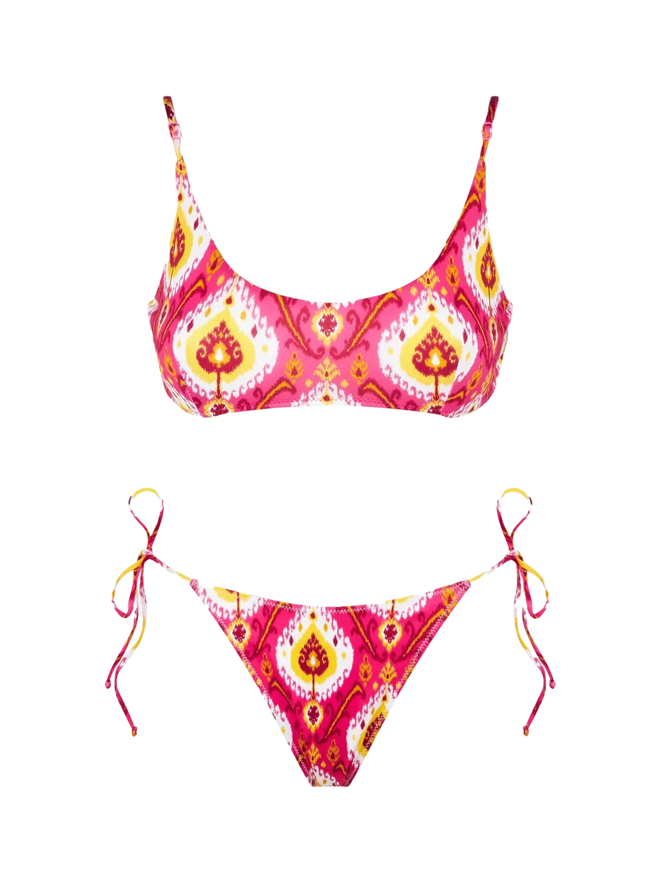 mc2-saint-barth-judy-norah-bikini-bralette-stampa-ikat-multicolor image 1