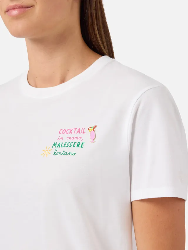 mc2-saint-barth-emilie-t-shirt-bianca-cotone-con-ricamo-cocktail image 1