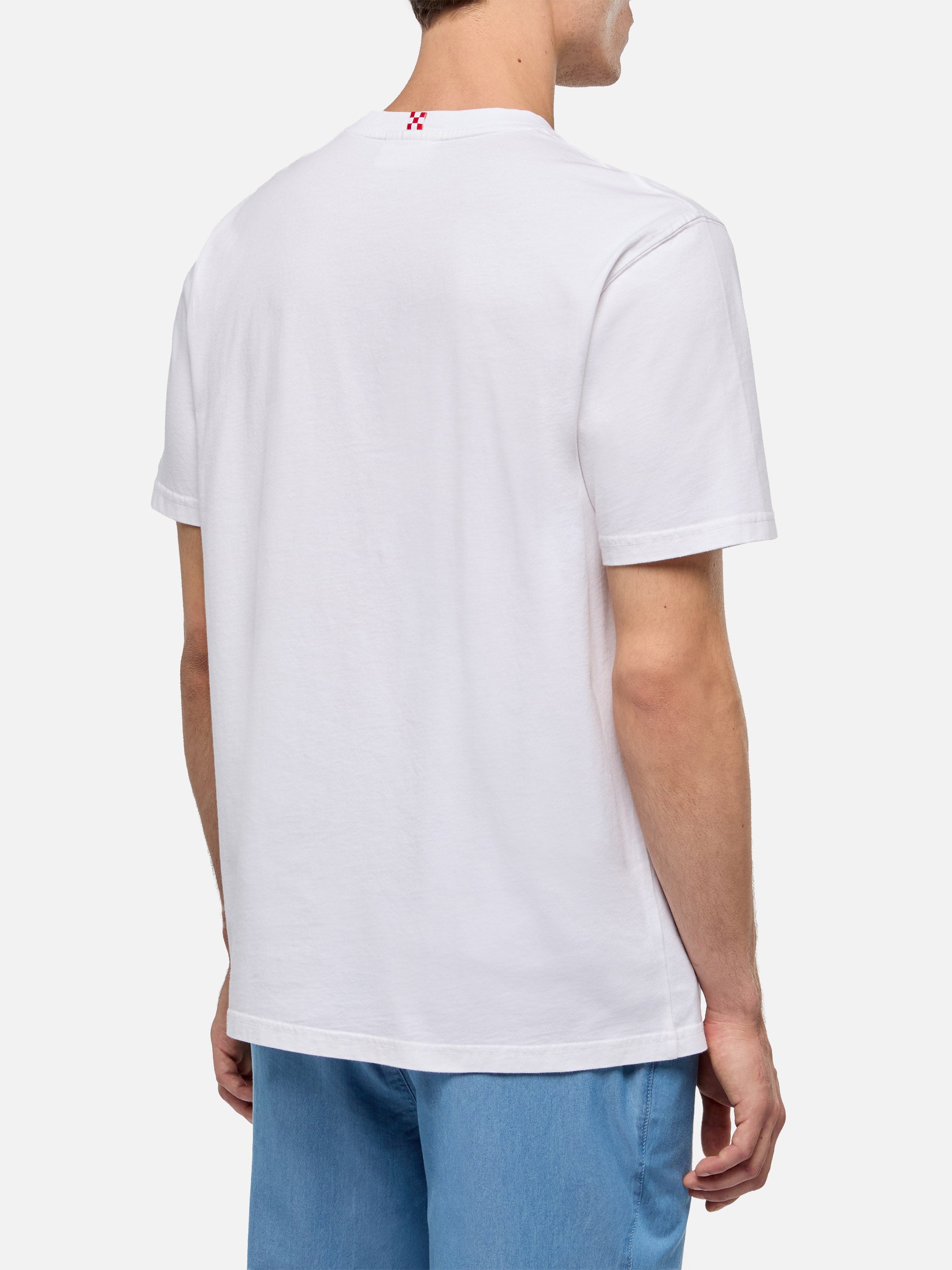 mc2-saint-barth-t-shirt-uomo-marvel-spiderman-edizione-speciale-in-cotone-bianco image 4