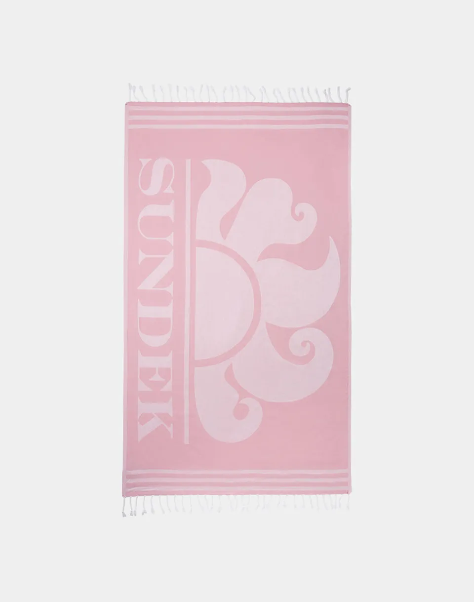 sundek-telo-mare-fouta-jacquard-con-logo-accessorio-spiaggia image 1
