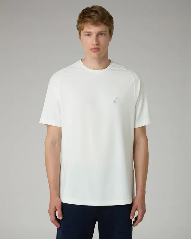 australian-poison-t-shirt-maglia-latte-flow-regular-fit image 1