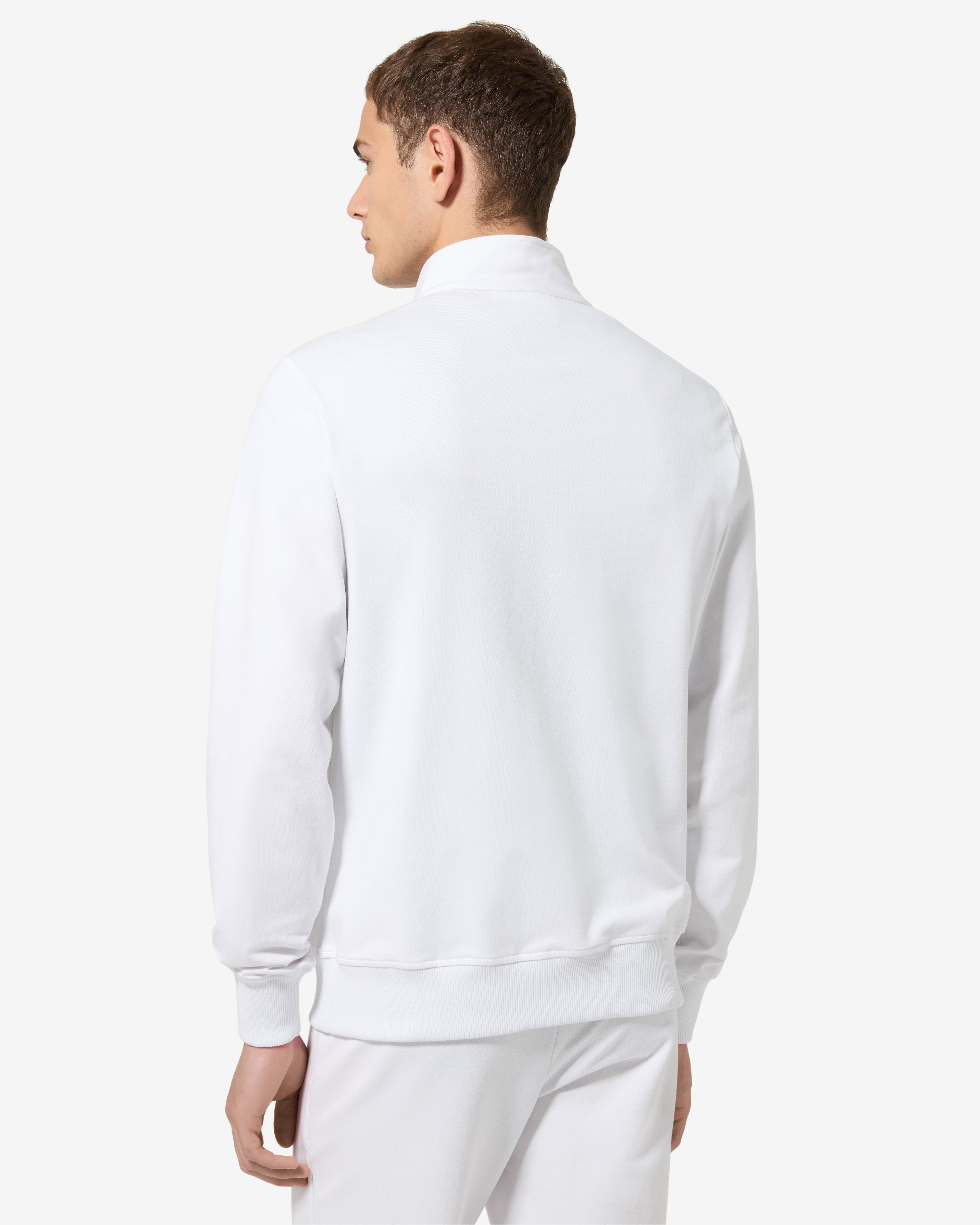 australian-legend-track-jacket-bianca-felpa-elasticizzata image 3