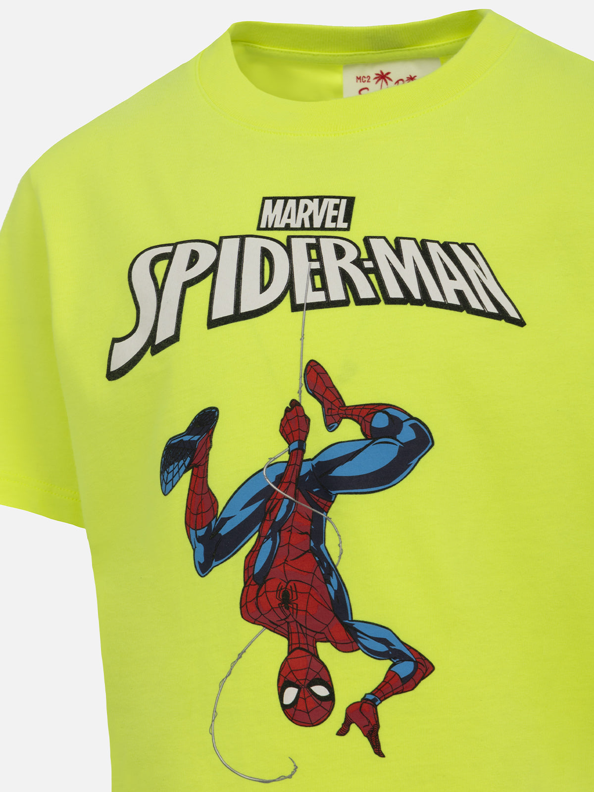 mc2-saint-barth-boy-t-shirt-bambino-in-cotone-con-stampa-spider-boy-edizione-spe image 2