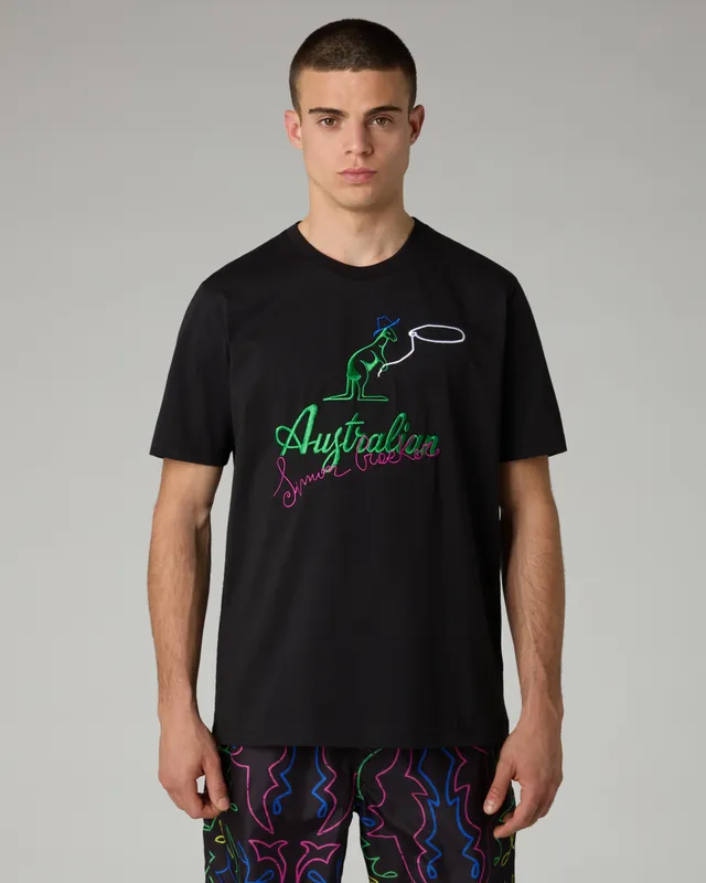 australian-cow-kangoo-t-shirt-simon-cracker-x-australian-cotone-made-in-italy image 1