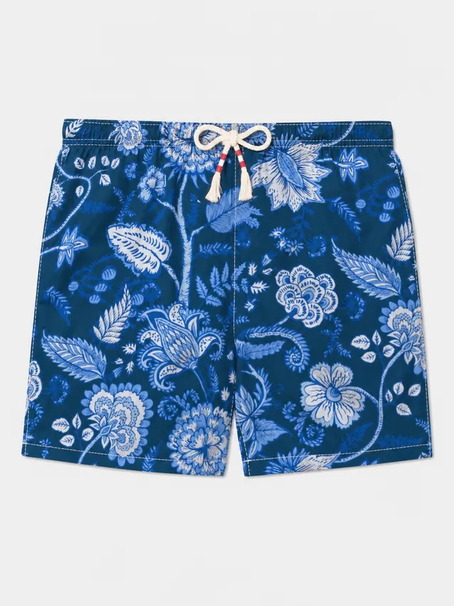mc2-saint-barth-caprese-costume-mare-uomo-floreale-blu-slim image 1