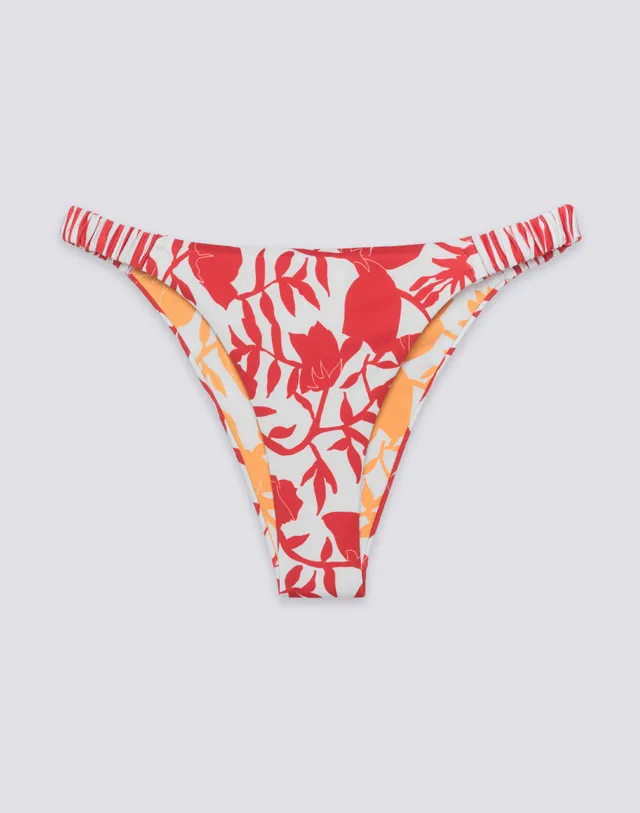 sundek-halle-slip-bikini-donna-vita-fissa-fantasia-patchy-flowers image 1