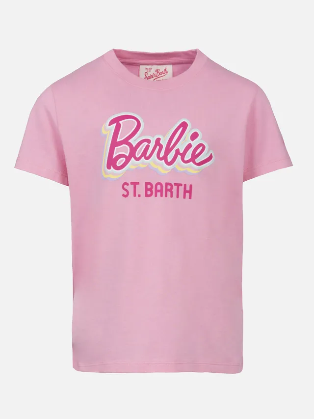 mc2-saint-barth-t-shirt-bambina-elly-girocollo-in-jersey-di-cotone-con-stampa-ba image 1