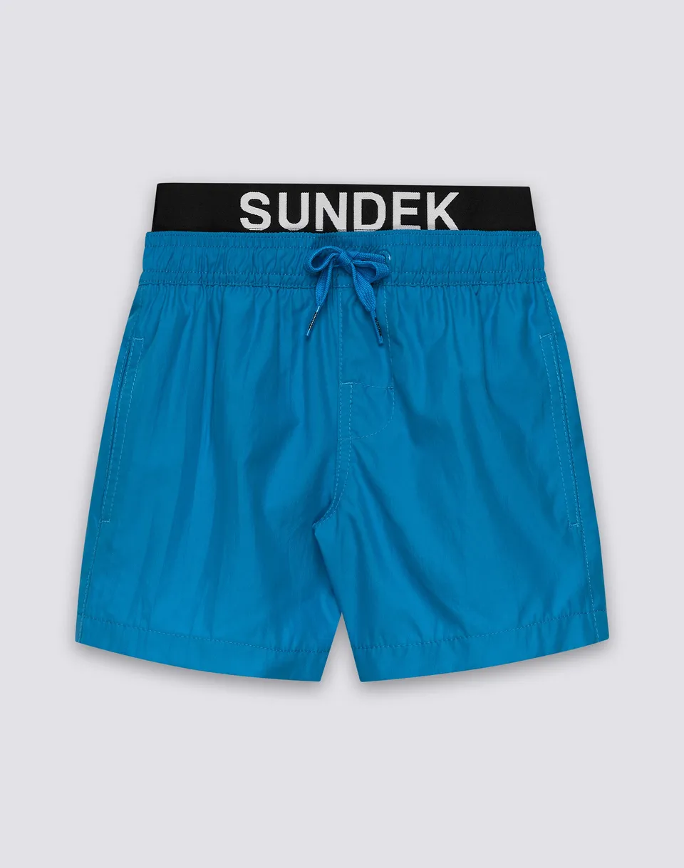 sundek-costume-bambino-a-pantaloncino-repreve-riciclato-con-elastico-logo image 1