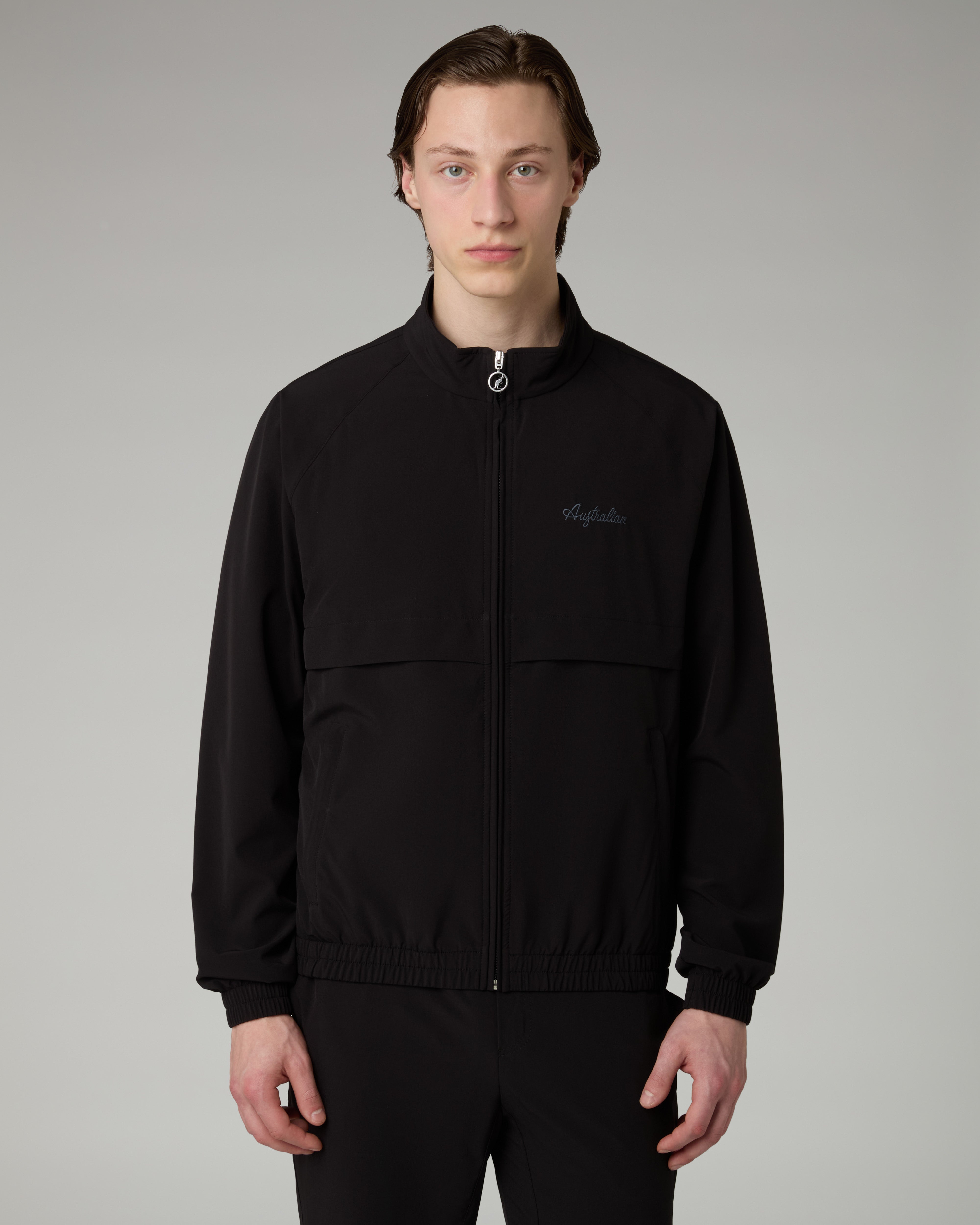 australian-doric-track-jacket-giacca-full-zip-nero image 1