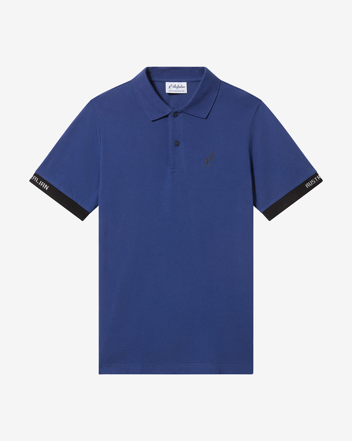 australian-logos-polo-shirt-sportswear-blu-cosmo image 1