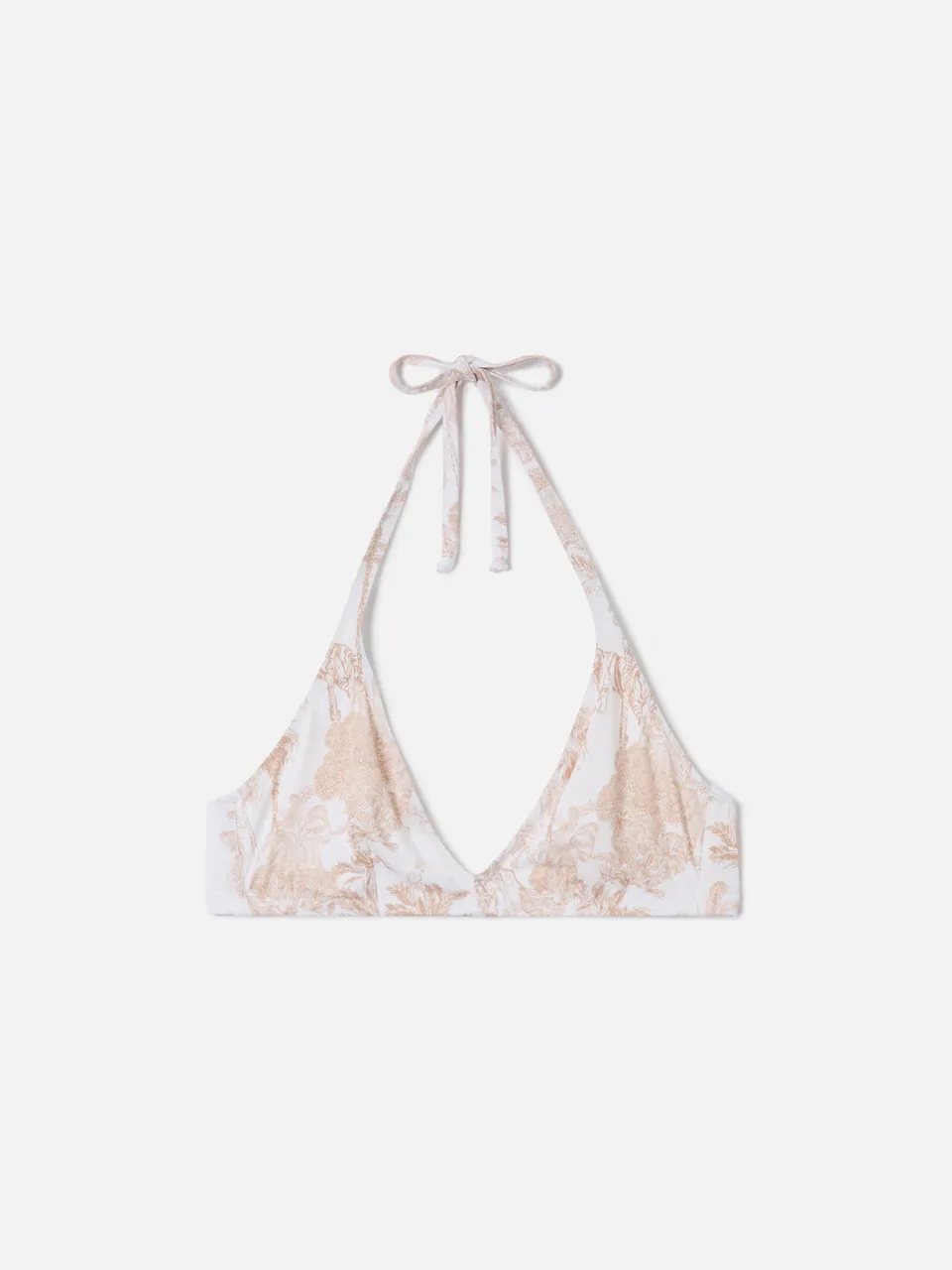 mc2-saint-barth-top-bikini-gaia-halter-con-stampa-toile-de-jouy-supporto-elevato image 1