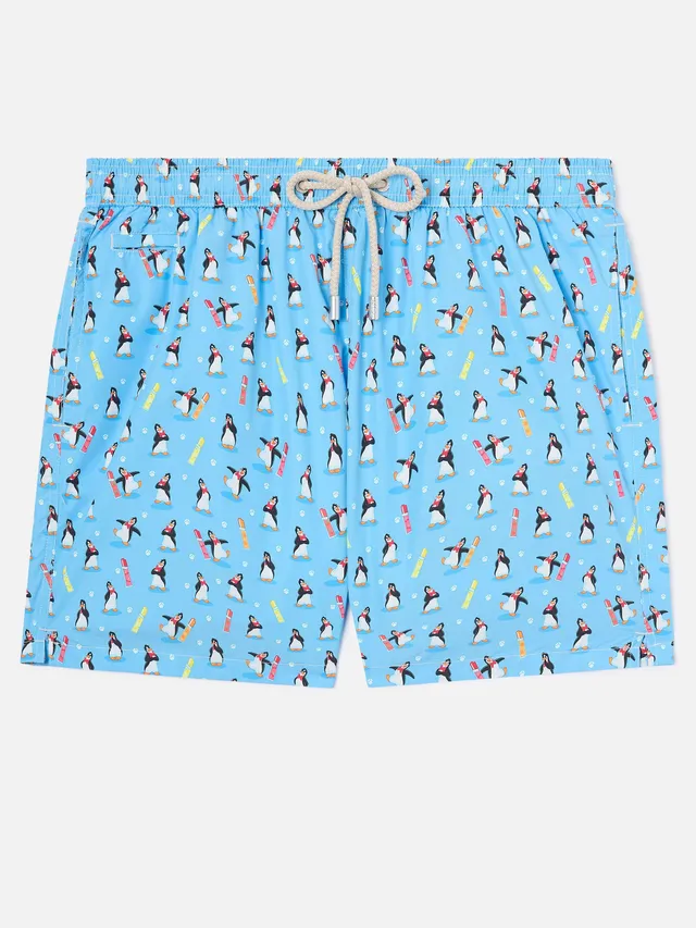 mc2-saint-barth-lighting-micro-costume-uomo-azzurro-pinguini-polaretti-special-e image 1