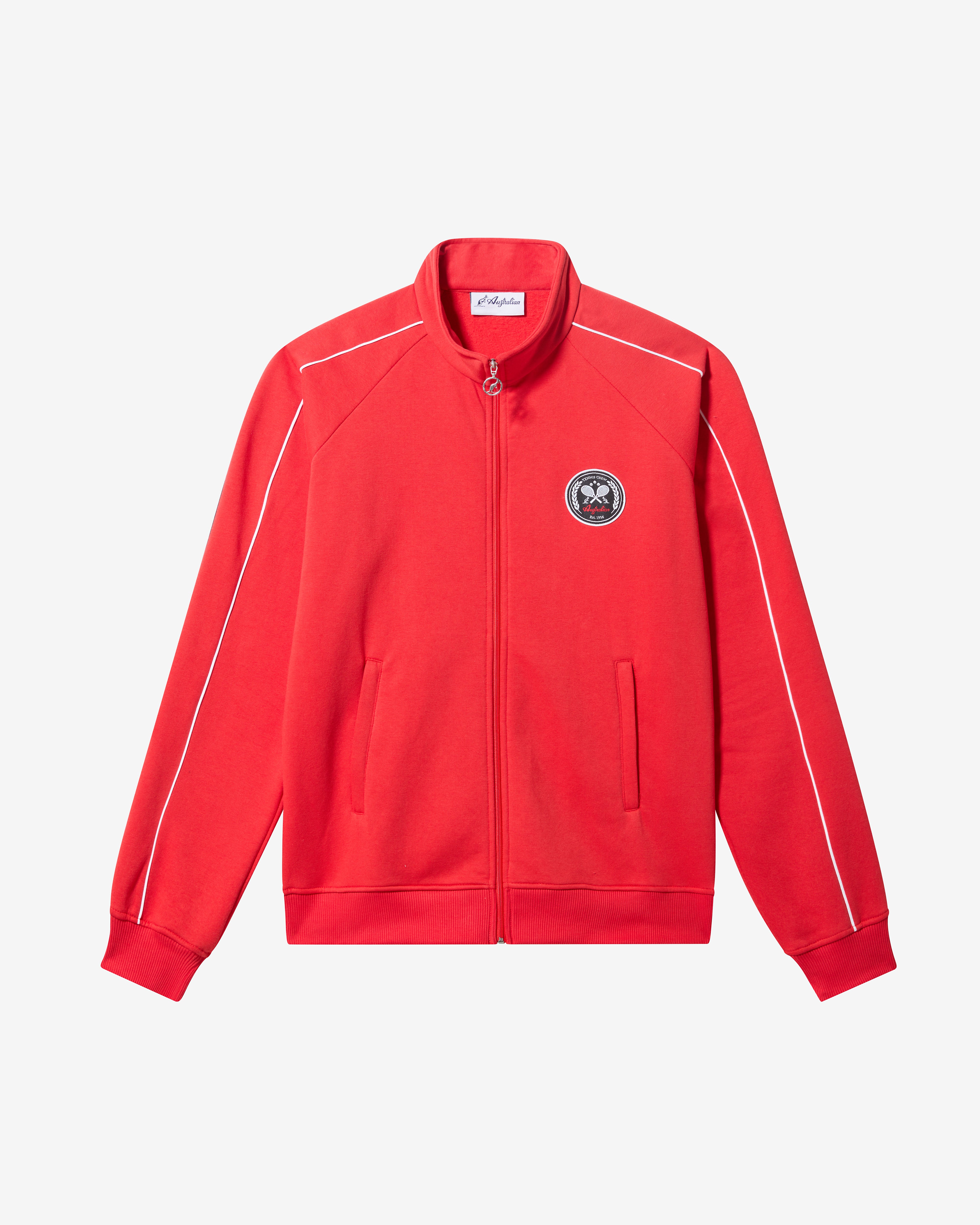 australian-tennis-crew-track-jacket-giacca-sportiva-in-felpa image 6