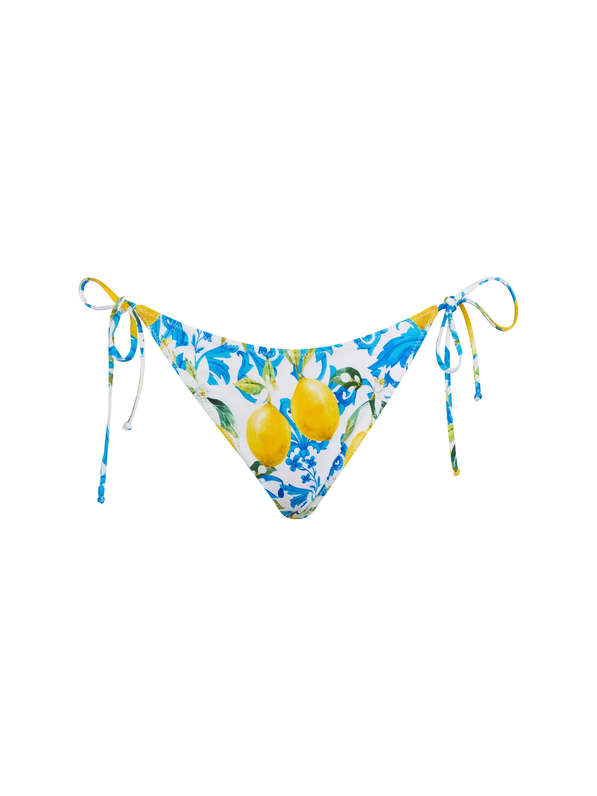 mc2-saint-barth-virgo-slip-mare-classico-donna-stampa-maiolica-bianco image 1