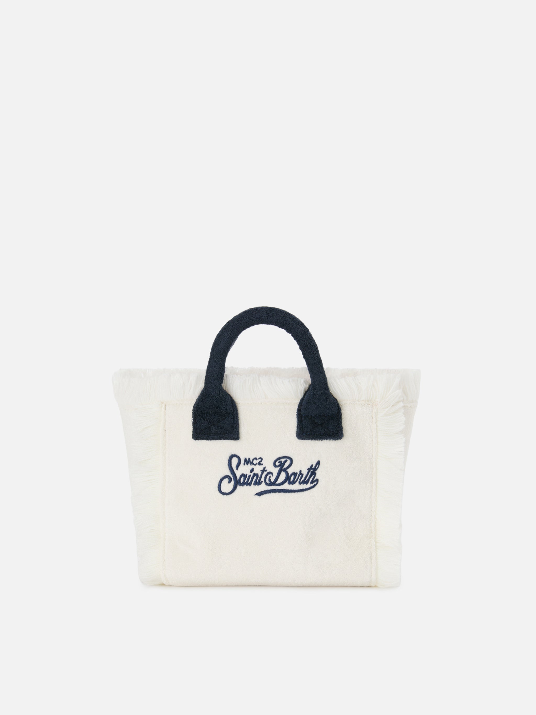 mc2-saint-barth-borsa-vanity-mini-in-spugna-bianca-con-logo-ricamato image 4