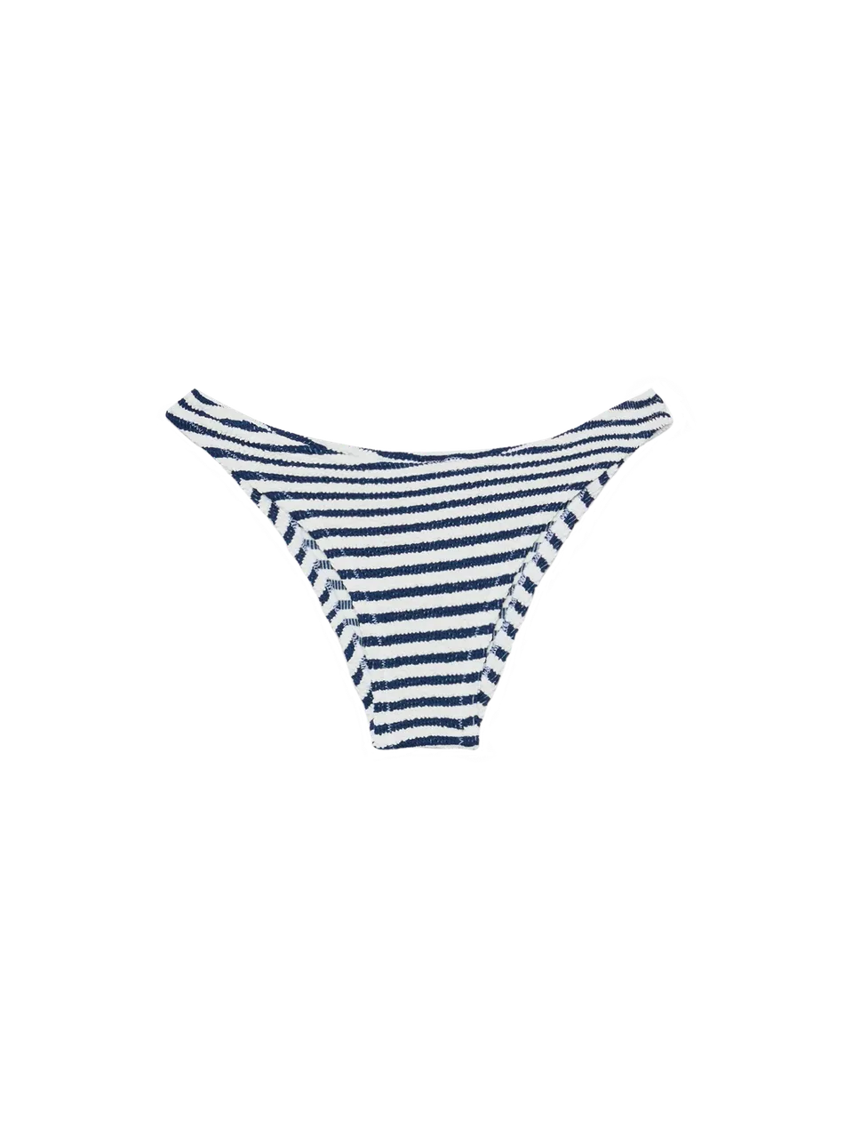 mc2-saint-barth-elise-slip-mare-donna-crinkle-righe-blu-navy-e-bianco image 1