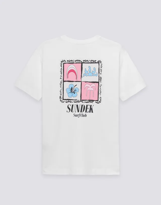 sundek-t-shirt-donna-stampe-fit-comfort-girocollo image 1