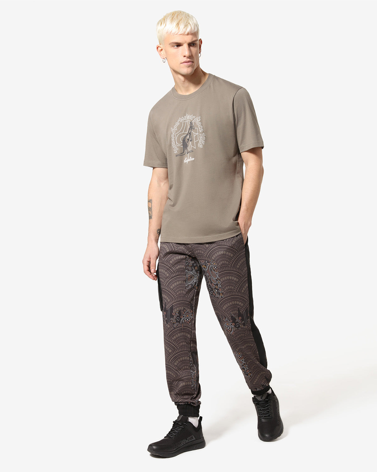 australian-type-t-shirt-archive-t-shirt-in-cotone-regular image 2