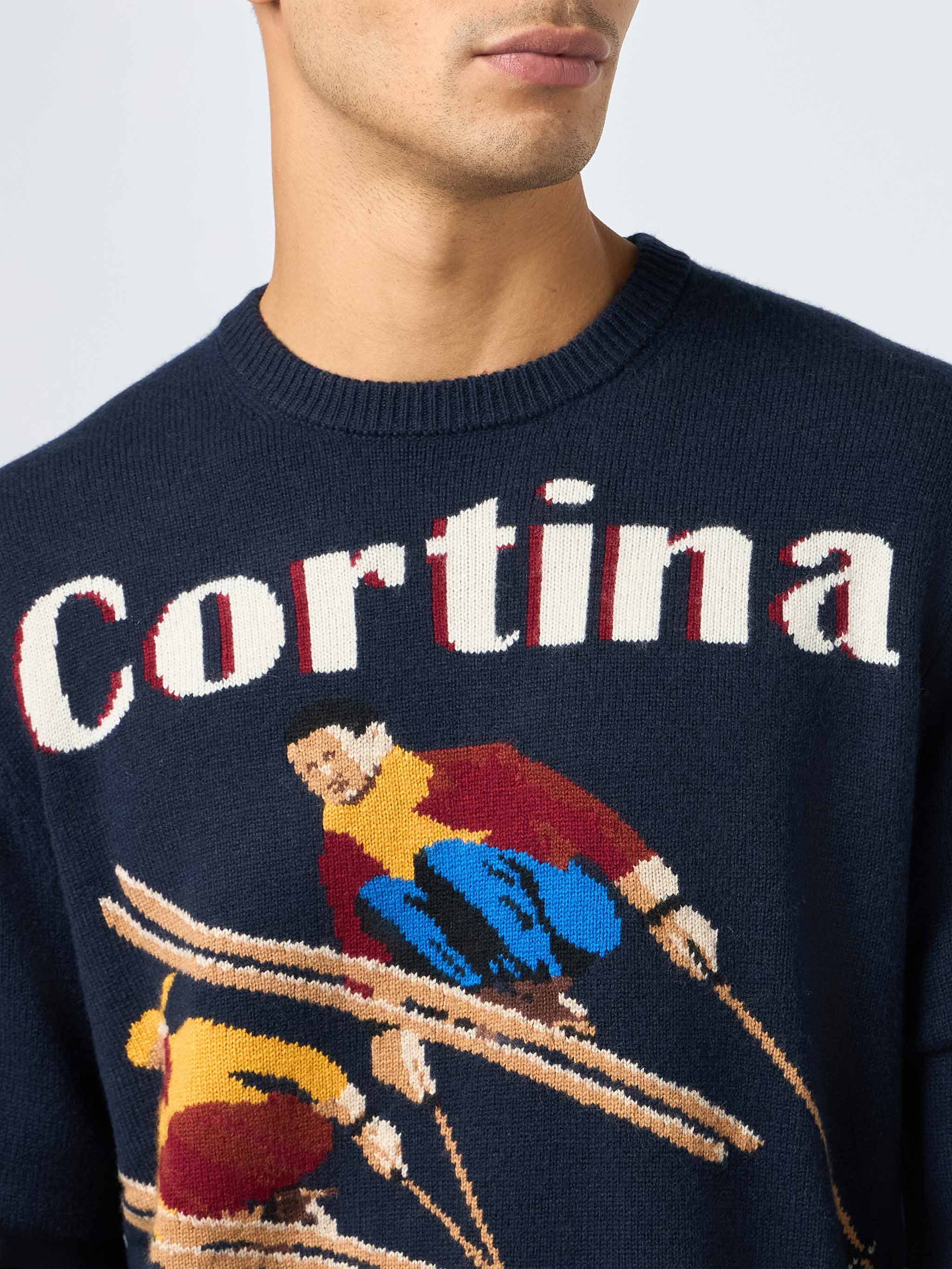 mc2-saint-barth-maglione-girocollo-heron-blu-con-jacquard-cartolina-cortina-da-u image 3