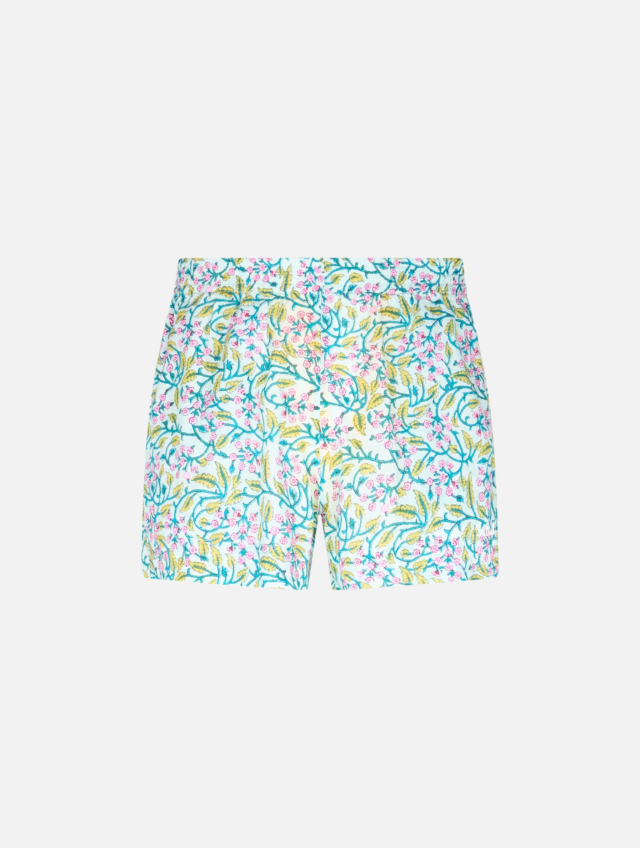 mc2-saint-barth-short-meave-in-cotone-stampa-floreale image 6