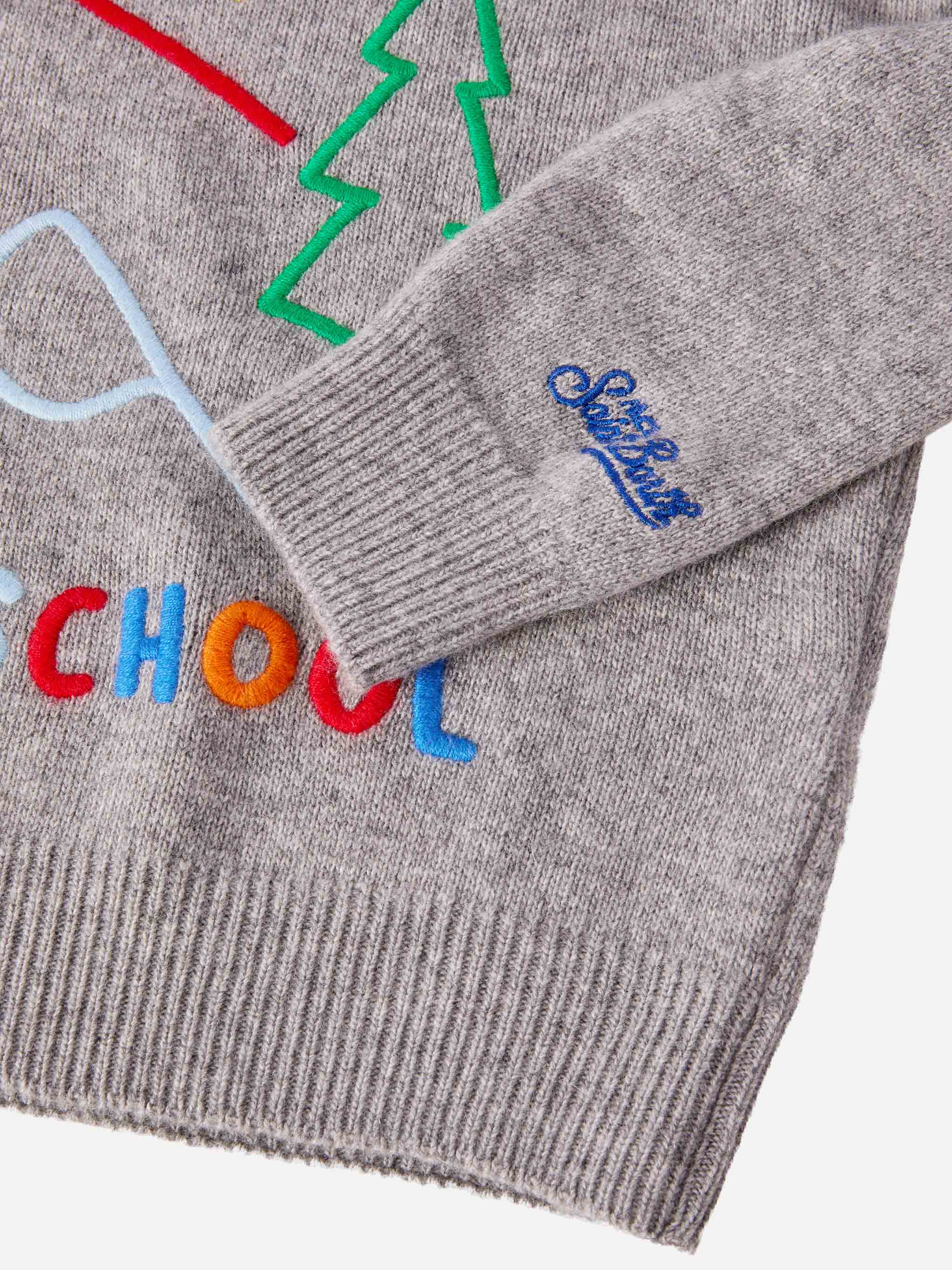 mc2-saint-barth-douglas-dou0001-maglione-bambino-grigio-misto-cashmere-too-cold- image 3
