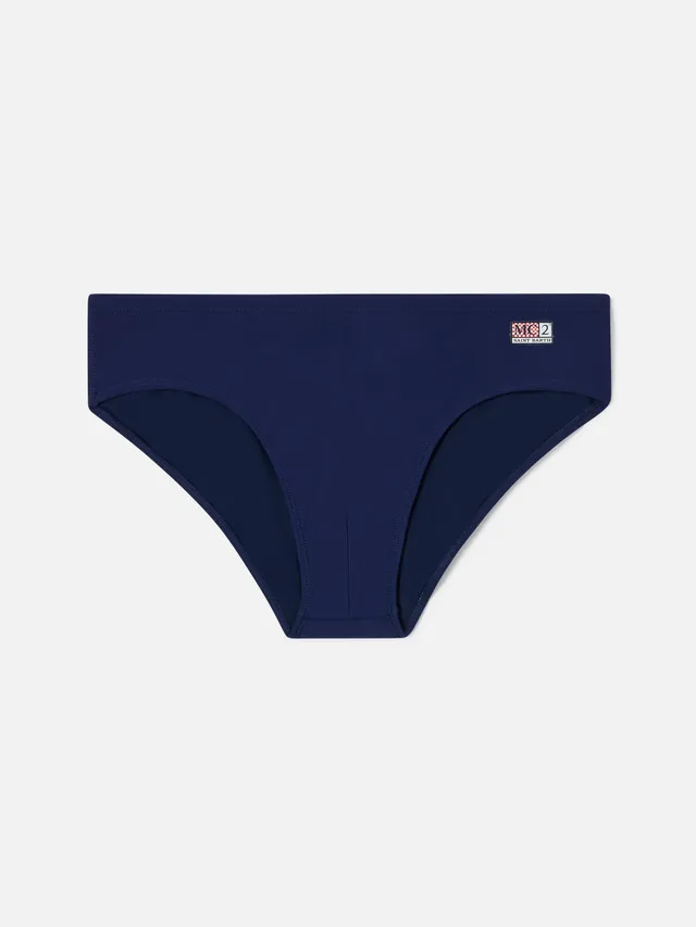 mc2-saint-barth-slip-mare-cayo-uomo-slip-blu-navy-con-coulisse-e-upf-50 image 1