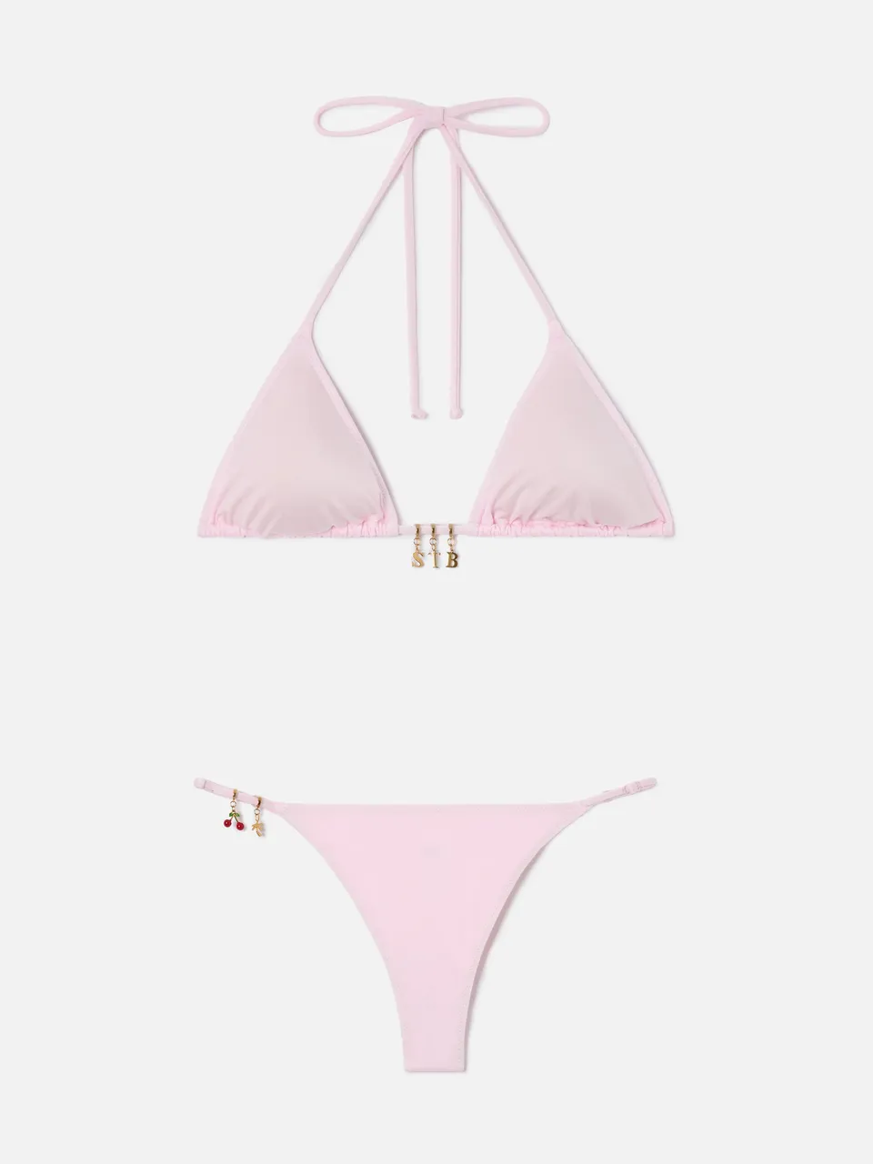 bikini-lezzy-da-donna-mc2-saint-barth-triangolo-in-tessuto-glossy-finish-rosa-co image 1