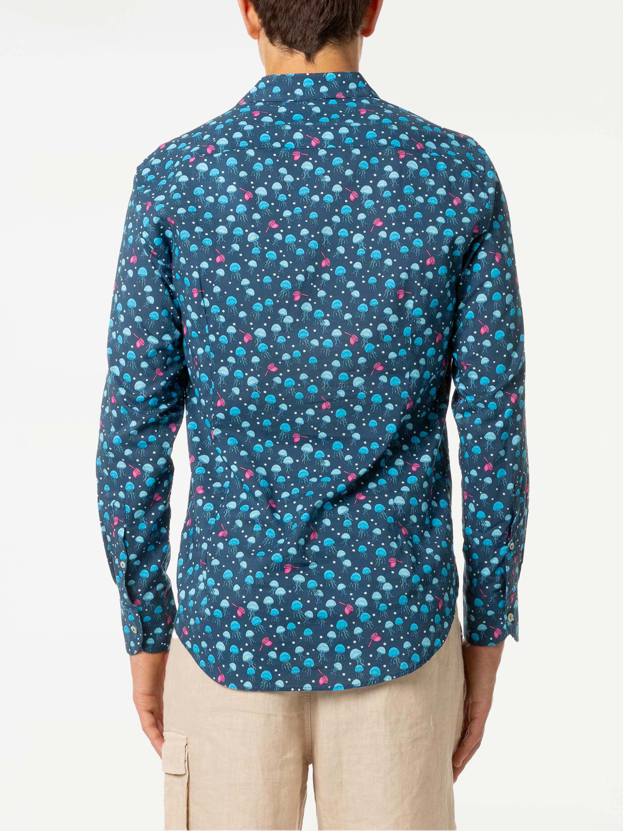 mc2-saint-barth-camicia-sikelia-stampa-meduse-blu image 2