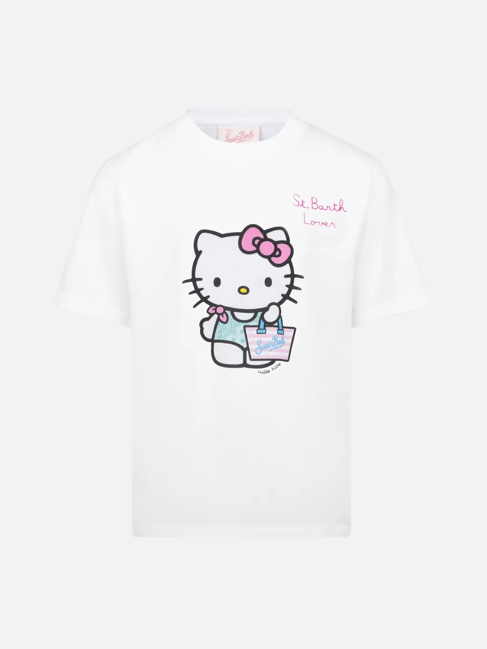 mc2-saint-barth-elly-t-shirt-bambina-cotone-hello-kitty-special-edition image 1