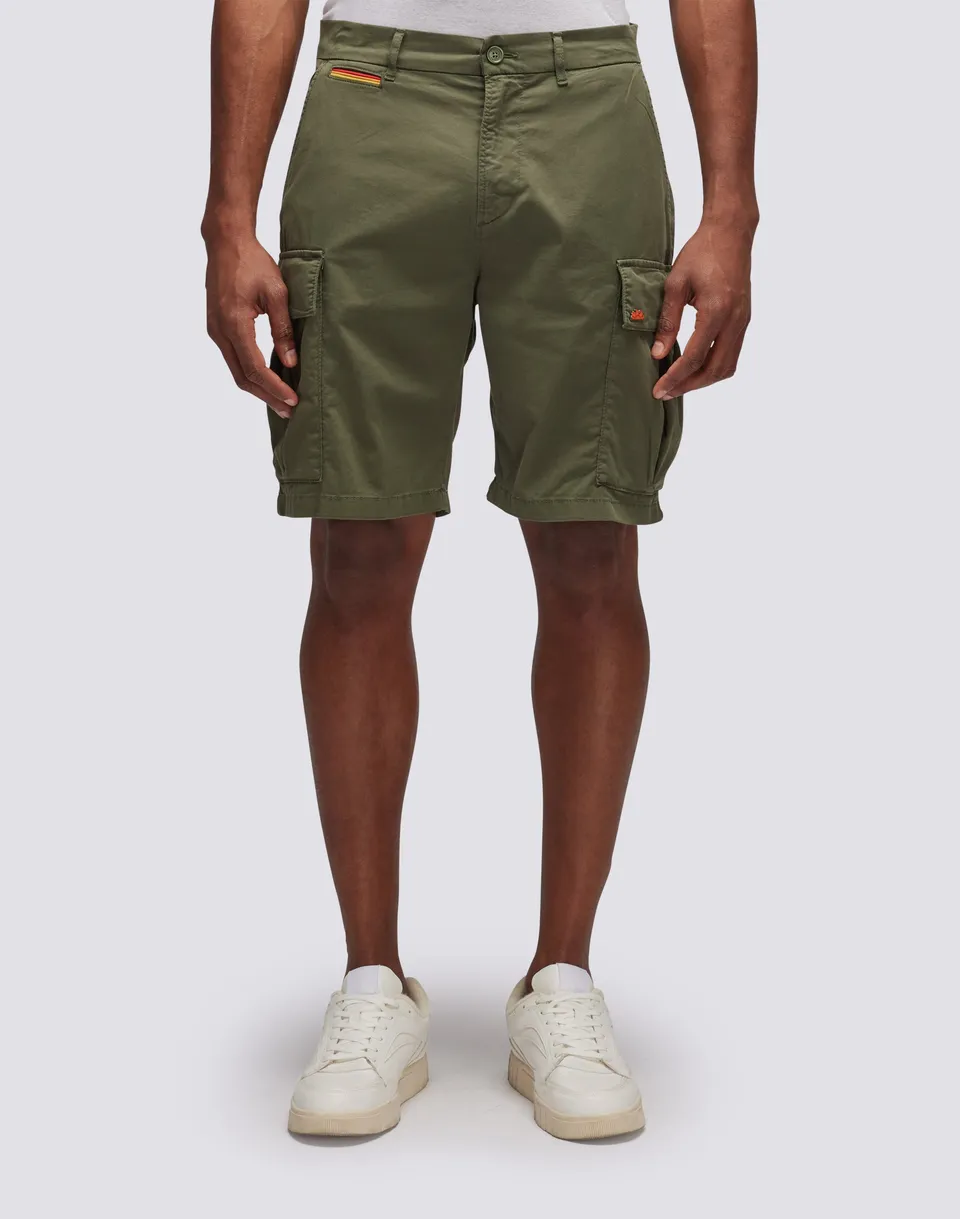 sundek-walkshort-uomo-in-twill-di-cotone-cargo image 1