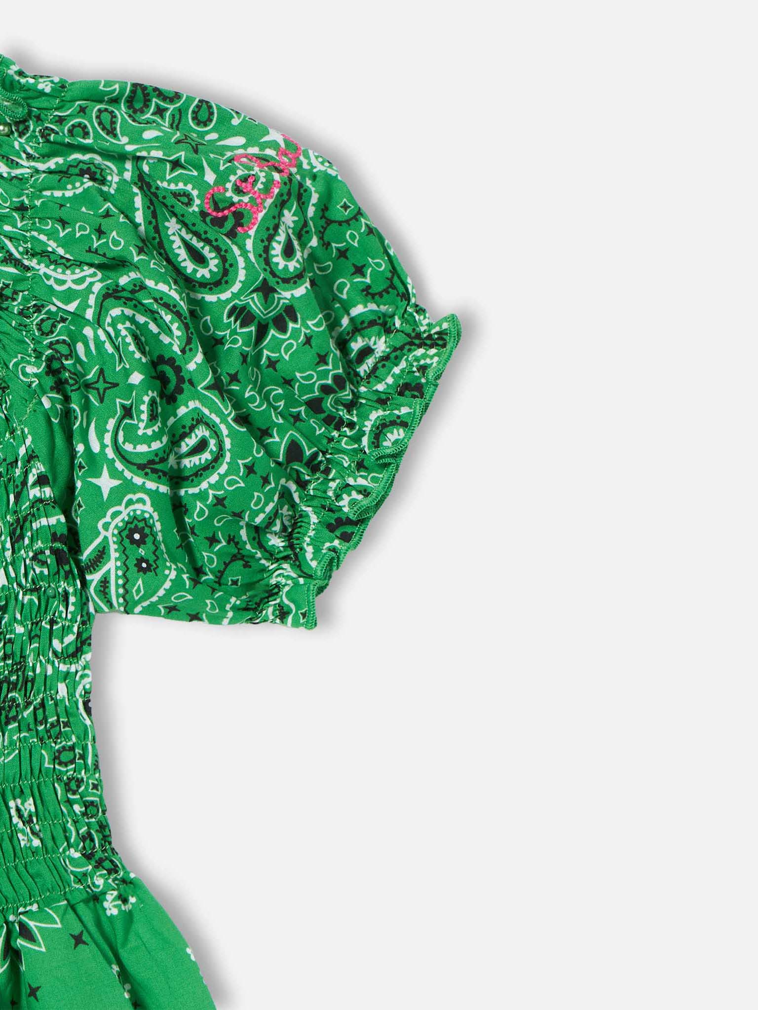 mc2-saint-barth-abito-dressy-bambina-cotone-stampa-bandana image 3
