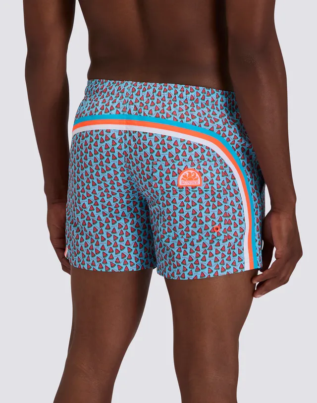 sundek-iconic-costume-da-bagno-uomo-corto-fruit-fiesta-in-repreve-riciclato image 1