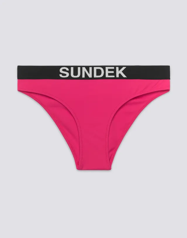 sundek-marcela-slip-culotte-mare-donna-con-elastico-logo image 1