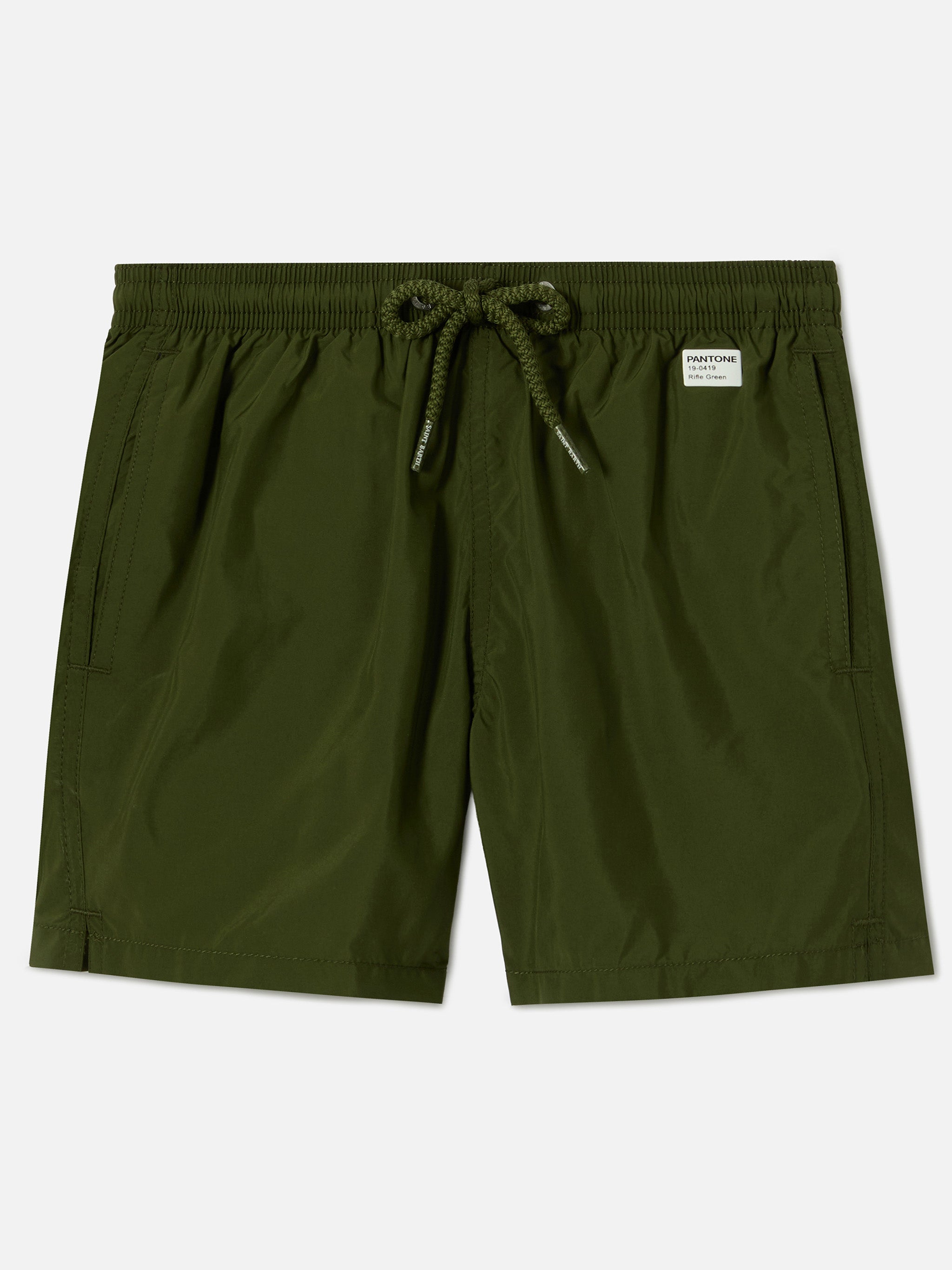 mc2-saint-barth-costume-jean-lighting-pantone-tinta-unita-verde-militare-bambino image 1