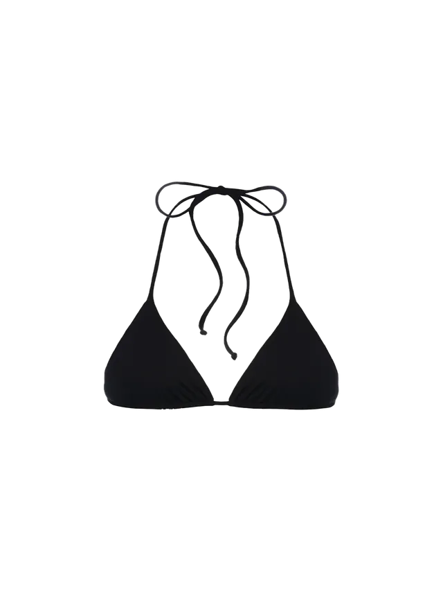mc2-saint-barth-top-bikini-leah-nero-a-triangolo-con-laccetti-regolabili image 1