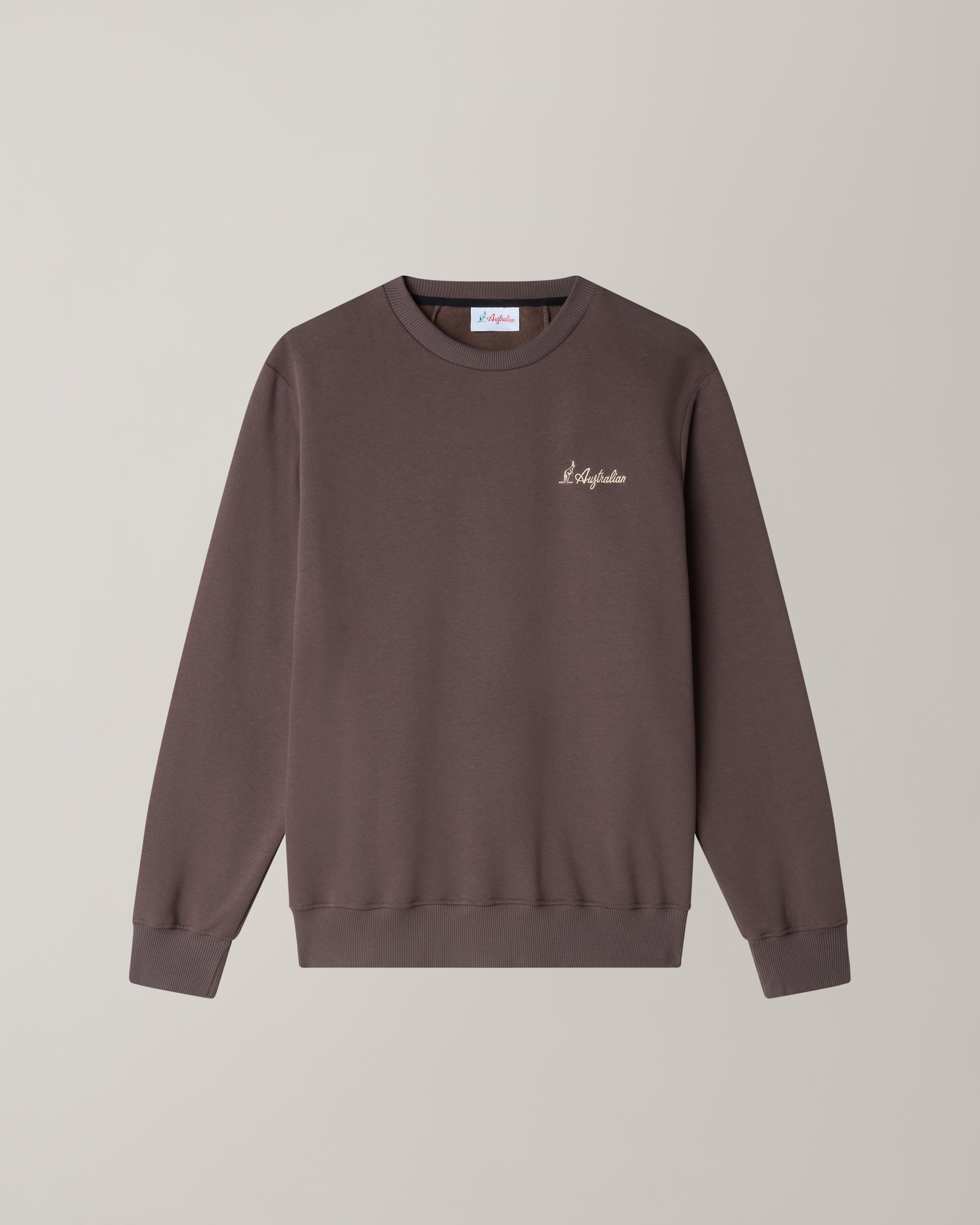 australian-iconissima-crewneck-felpa-girocollo-uomo-caff image 6
