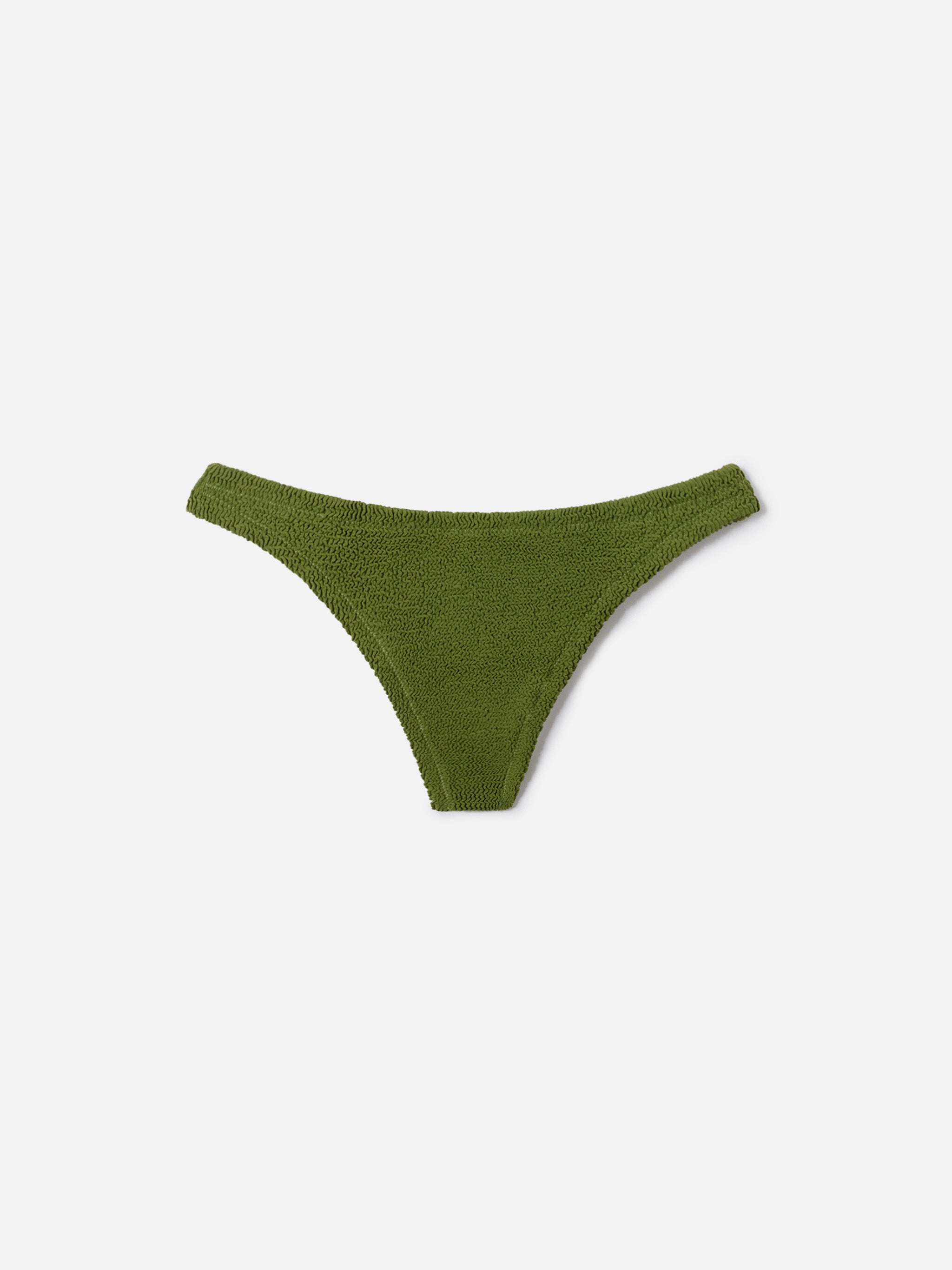mc2-saint-barth-naomi-slip-mare-brasiliana-crinkle-verde-militare image 1